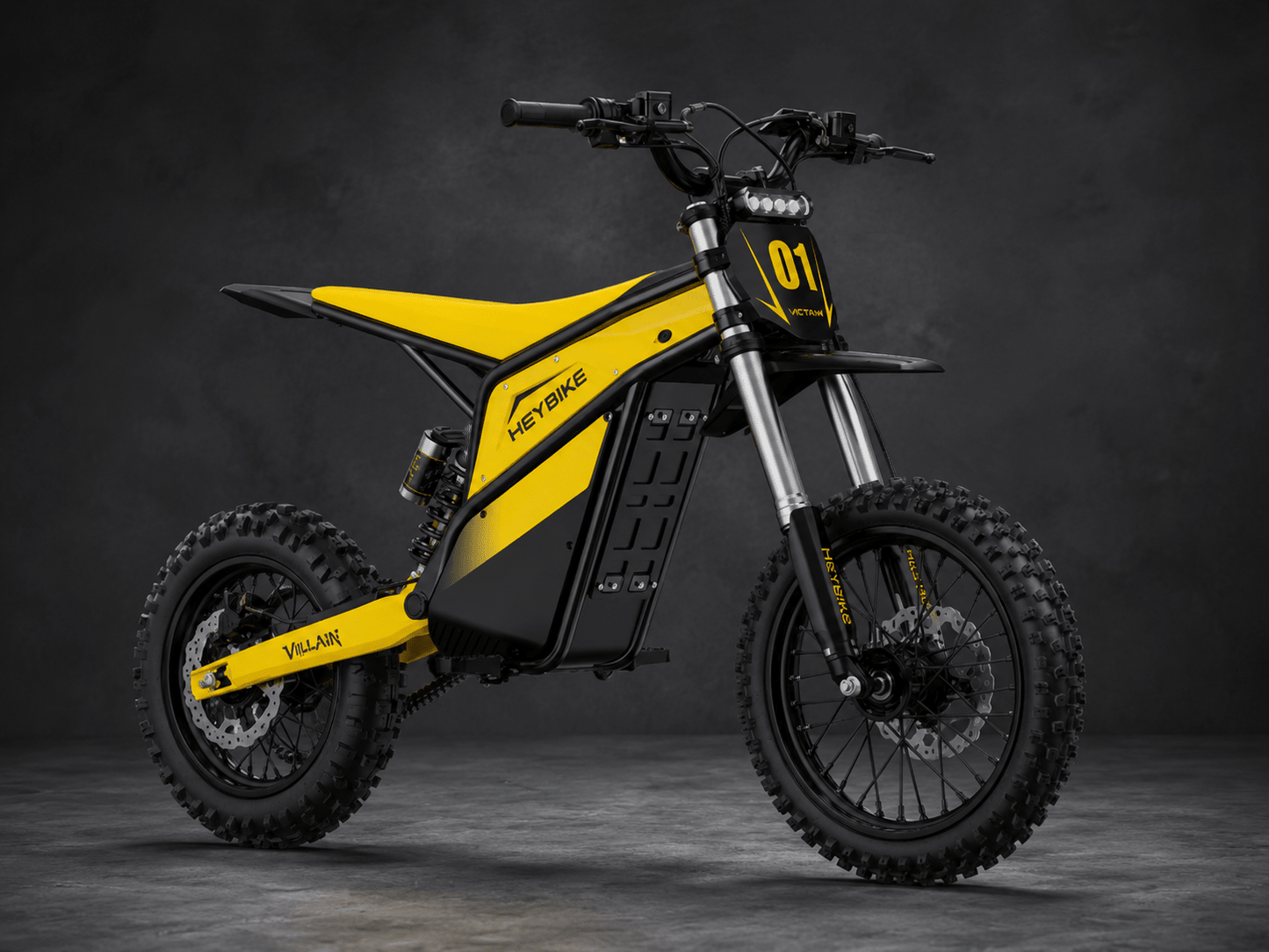 Heybike Villain - BlackOut Moto