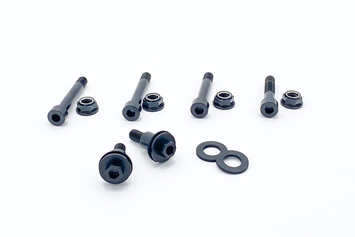 Light Bee 12.9 Cryo Steel Rear Linkage Bolt Kit - BlackOut Moto