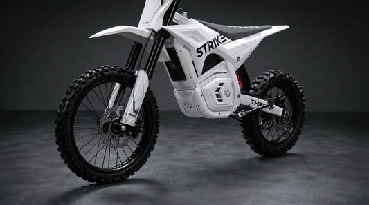 Shadow 60V / 5kw - White - BlackOut Moto