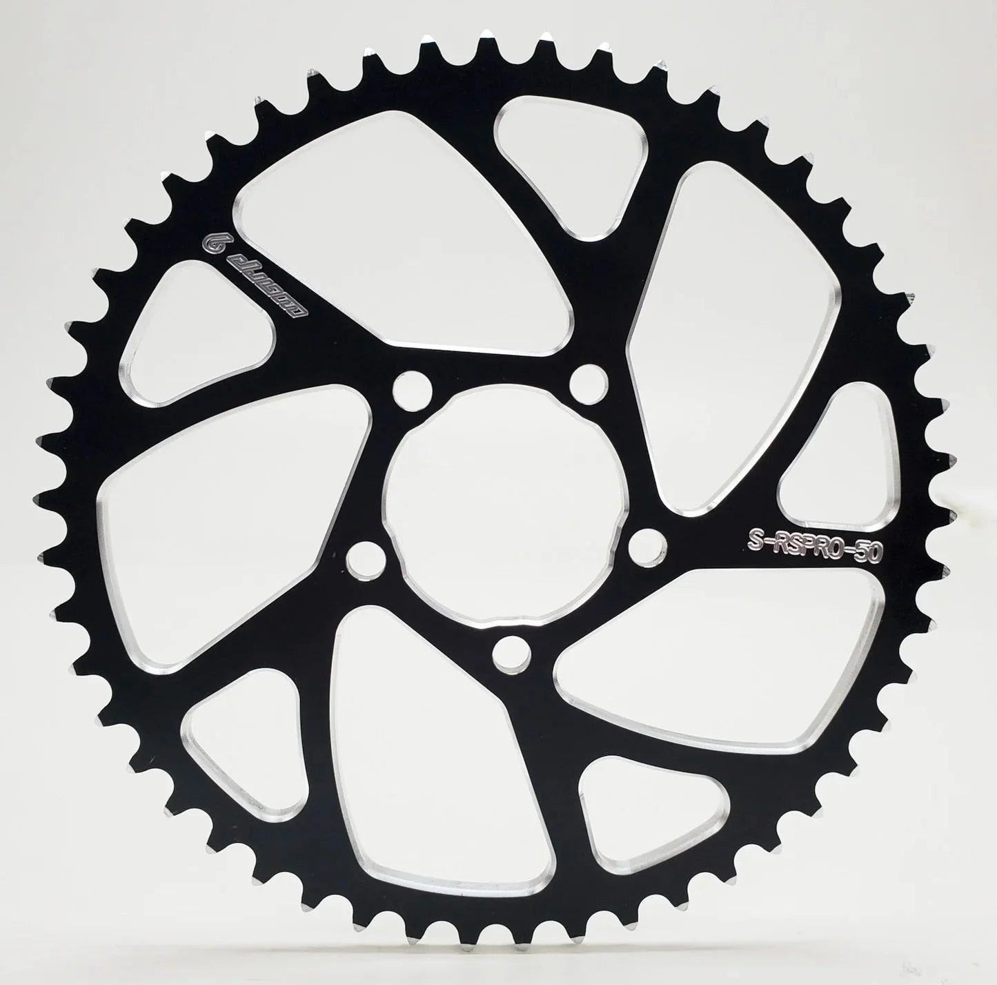 Warp9 Racing E - Moto Sprocket 50 Tooth Black - BlackOut Moto