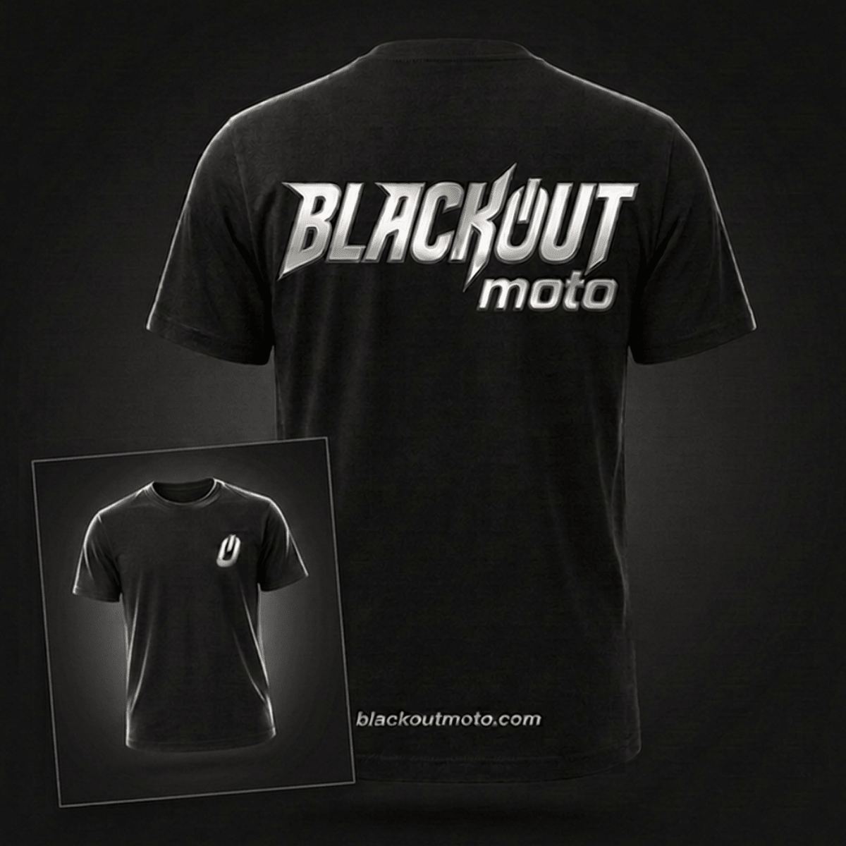 BLACKOUT moto Launch Tee - BlackOut Moto