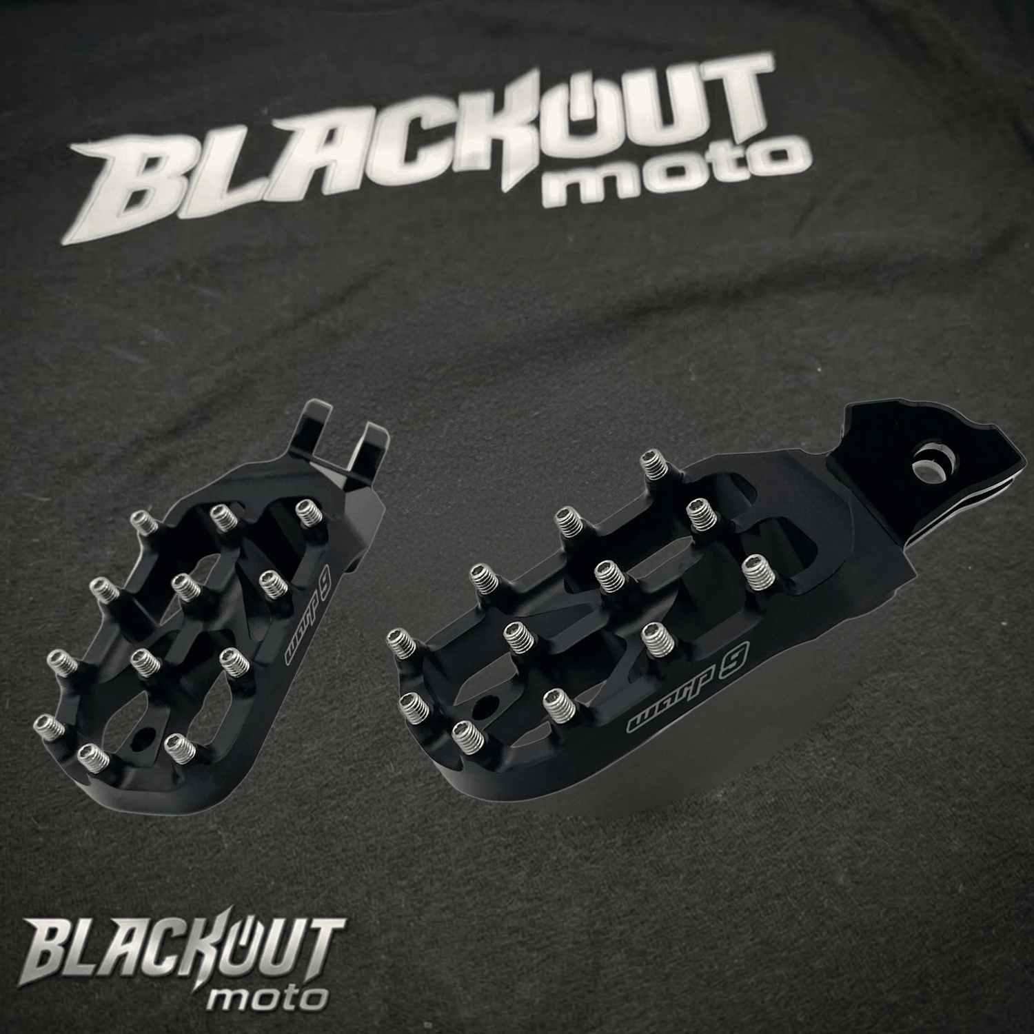 Pegs & Parts - BLACKOUT moto