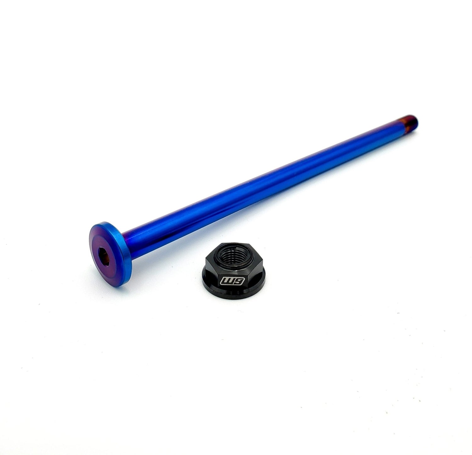 10mm Titanium E - Ride Swingarm Bolt - BlackOut Moto