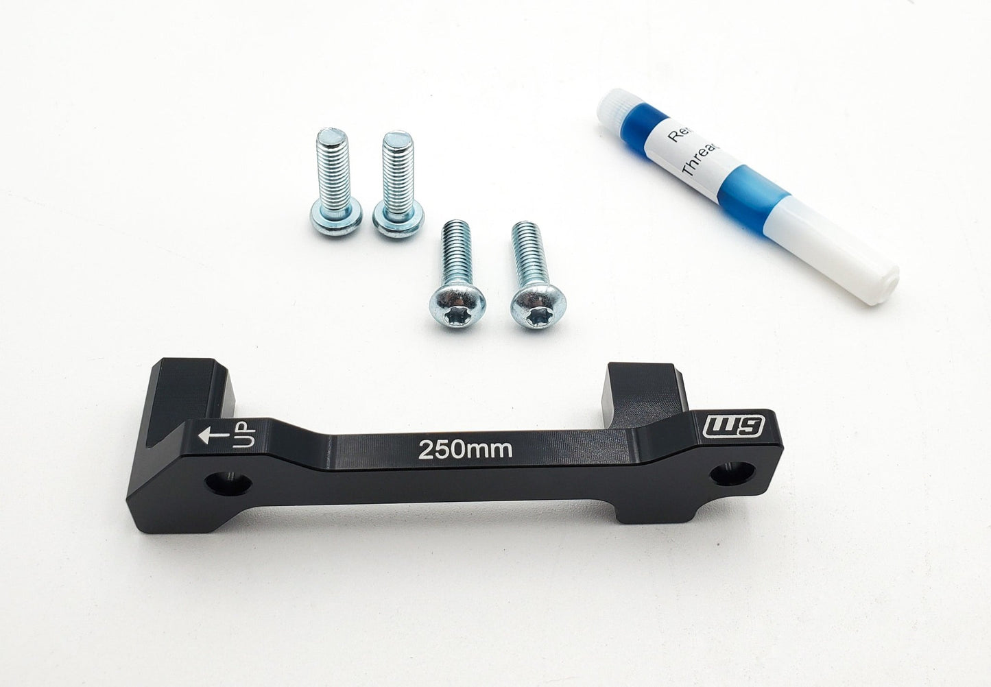 250mm Bracket for Warp 9 Triple Clamp and Fastace Fork Combo - BlackOut Moto