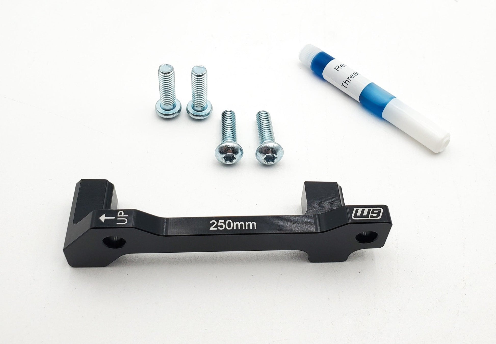 250mm Bracket for Warp 9 Triple Clamp and Fastace Fork Combo - BlackOut Moto