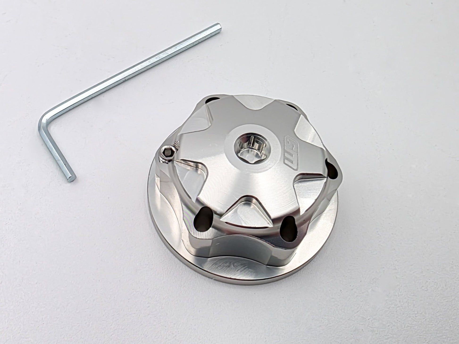 Altis Sigma Steering Cap Nut – Lightweight Aluminum Upgrade - BlackOut Moto