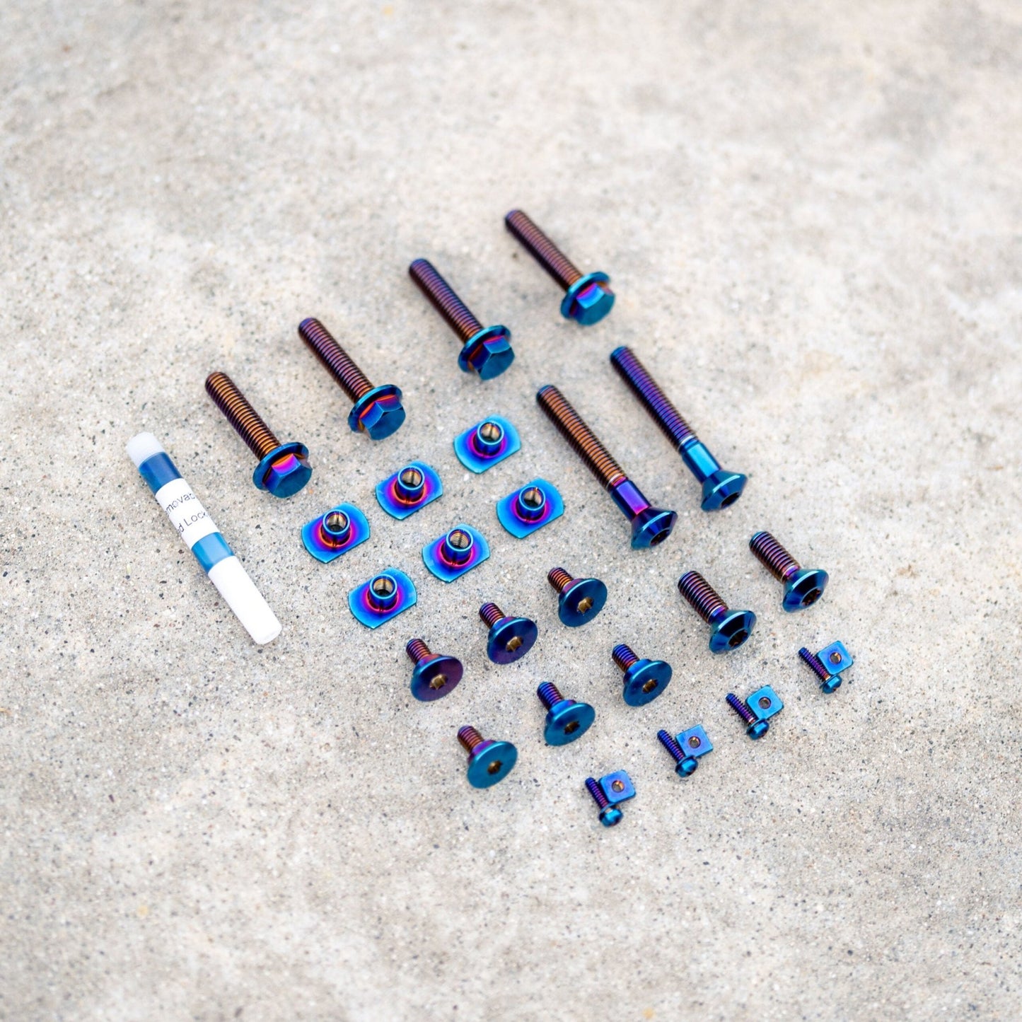 Cycra Titanium Bolt Kit - BlackOut Moto