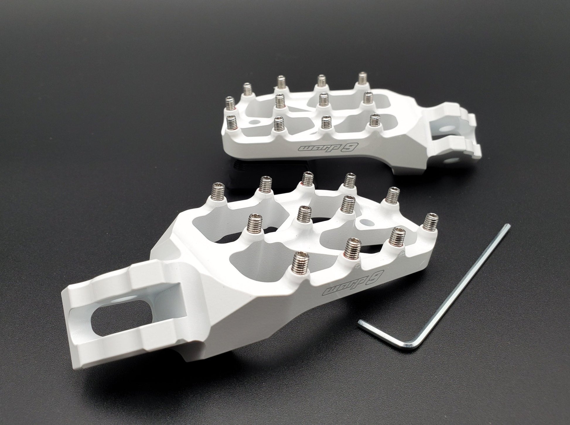 E - Moto Elite Foot Pegs - BlackOut Moto