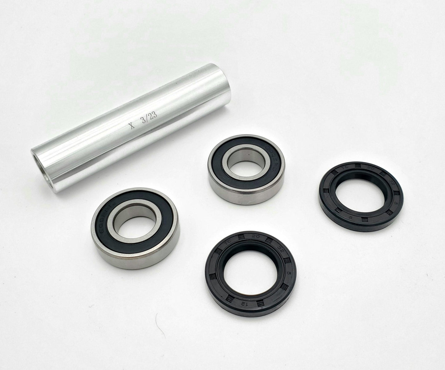 E-Moto Wheel Bearing Kits for Warp 9 Hubs - BLACKOUT moto