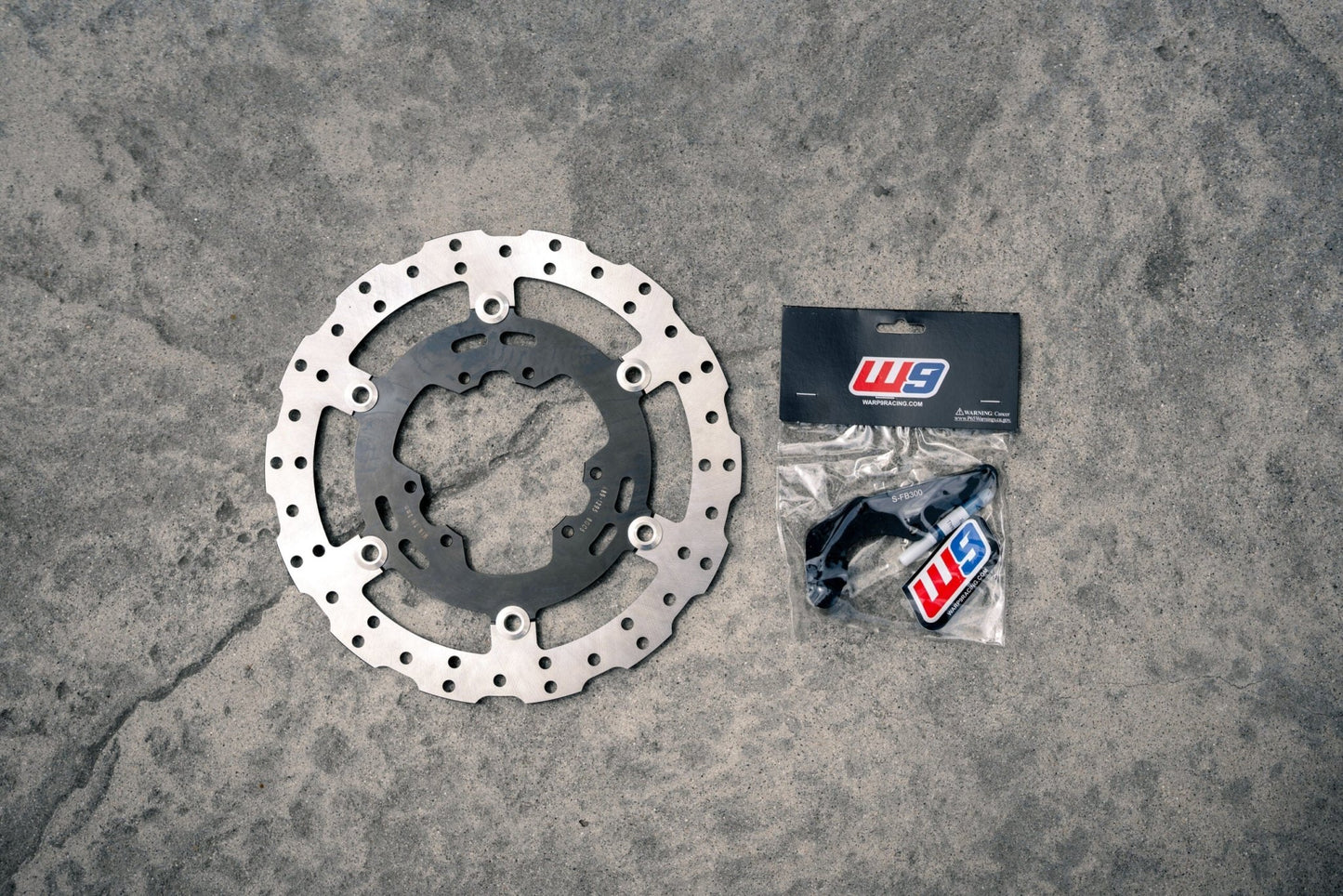 Emoto Rotors - Rear - BLACKOUT moto