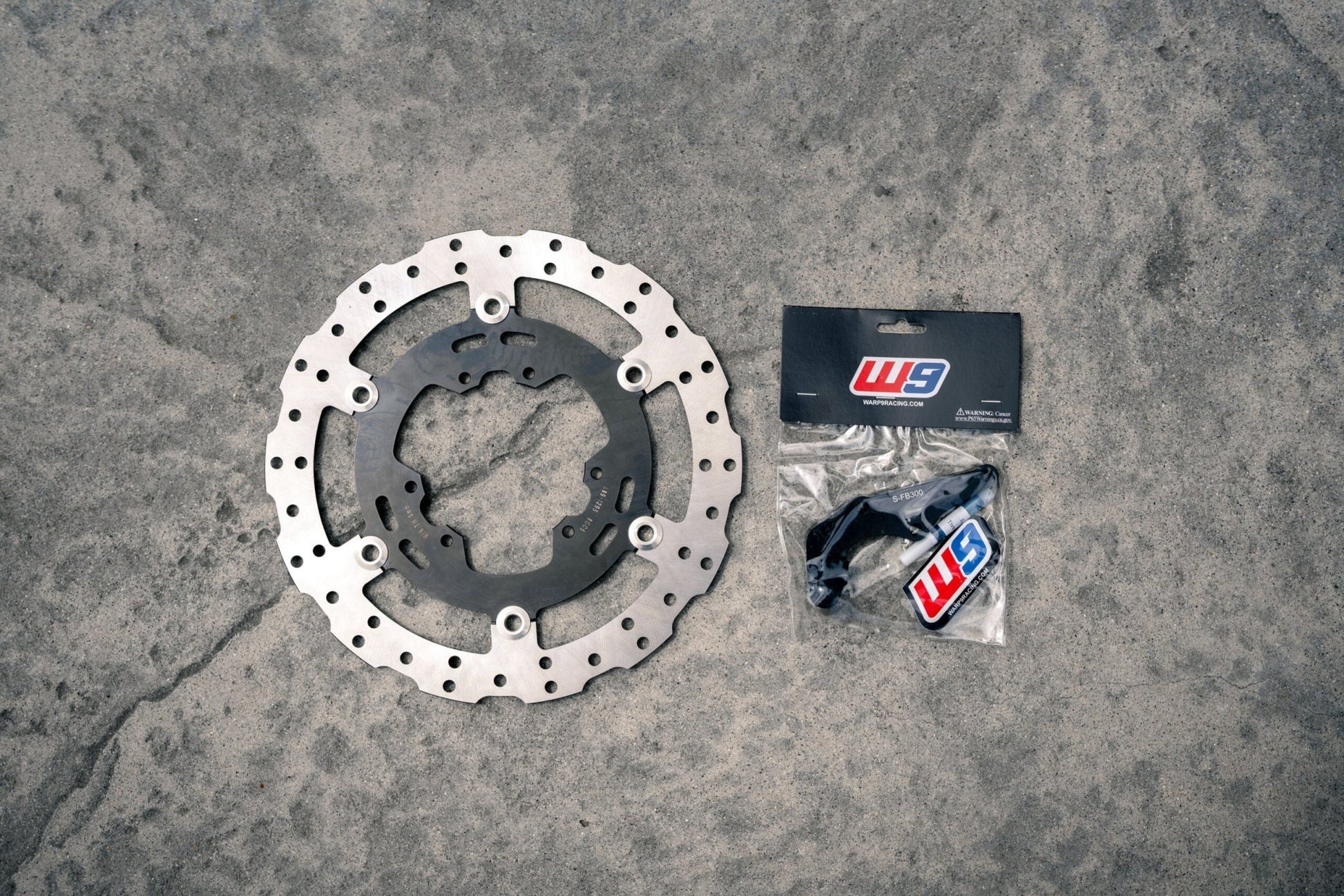 Emoto Rotors - Rear - BLACKOUT moto