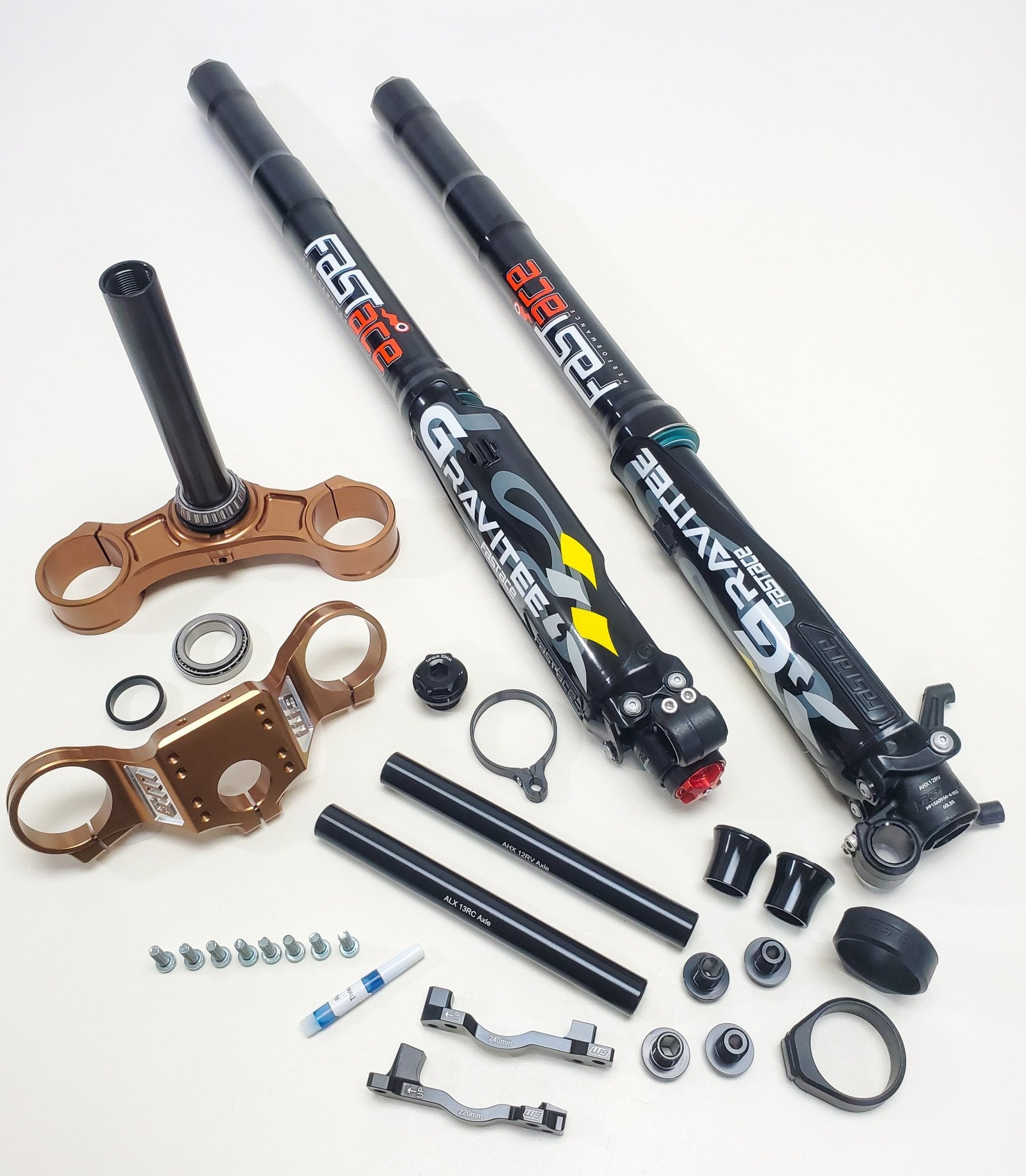 FastAce Suspension Bundle - BLACKOUT moto