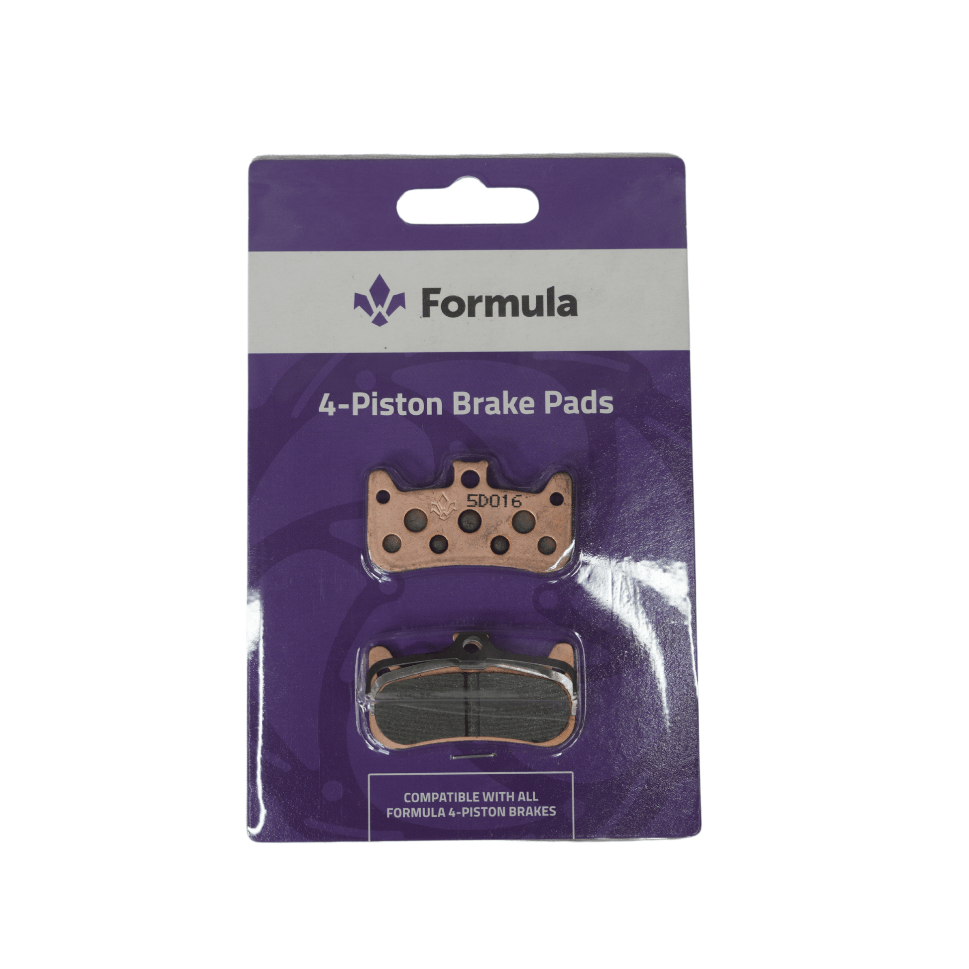 Formula 4 Piston Sintered Brake Pads - BLACKOUT moto