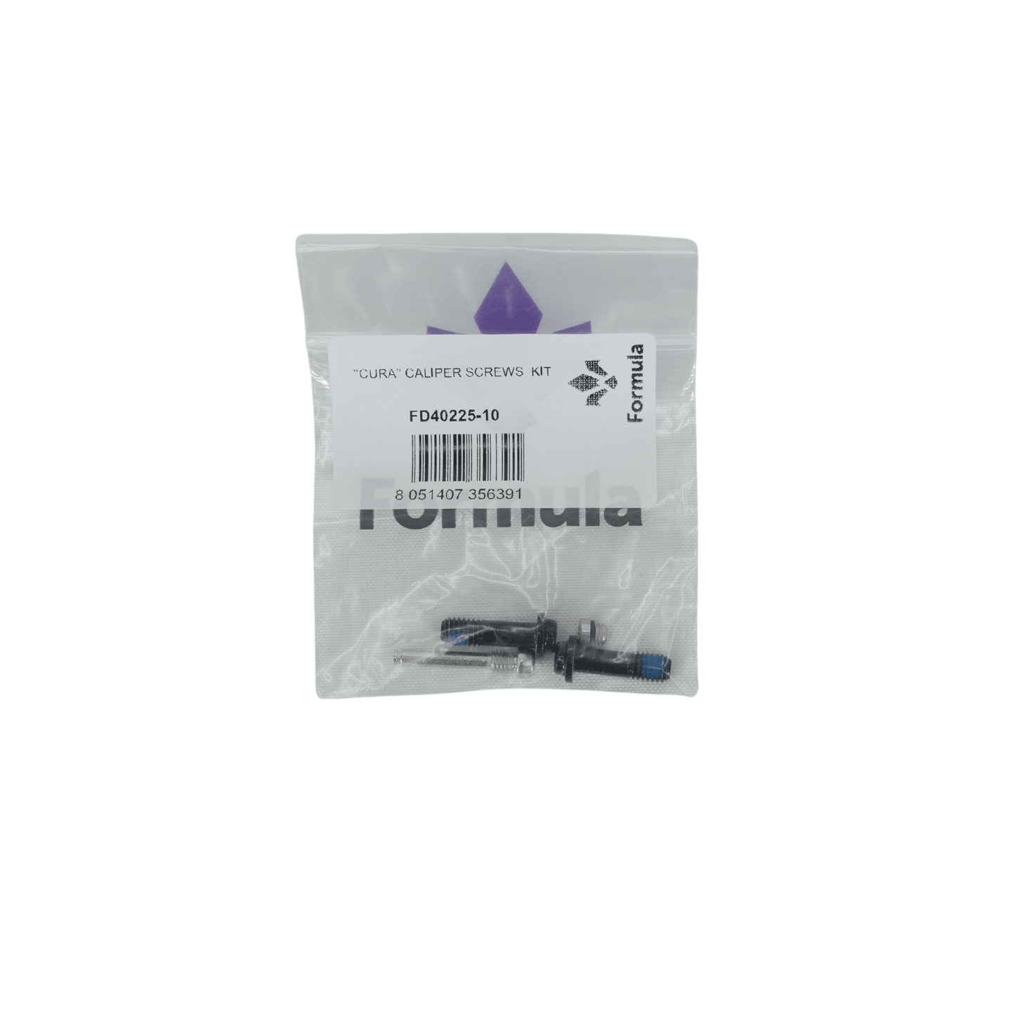 Formula Emoto Brake Caliper Screw Kit - BLACKOUT moto