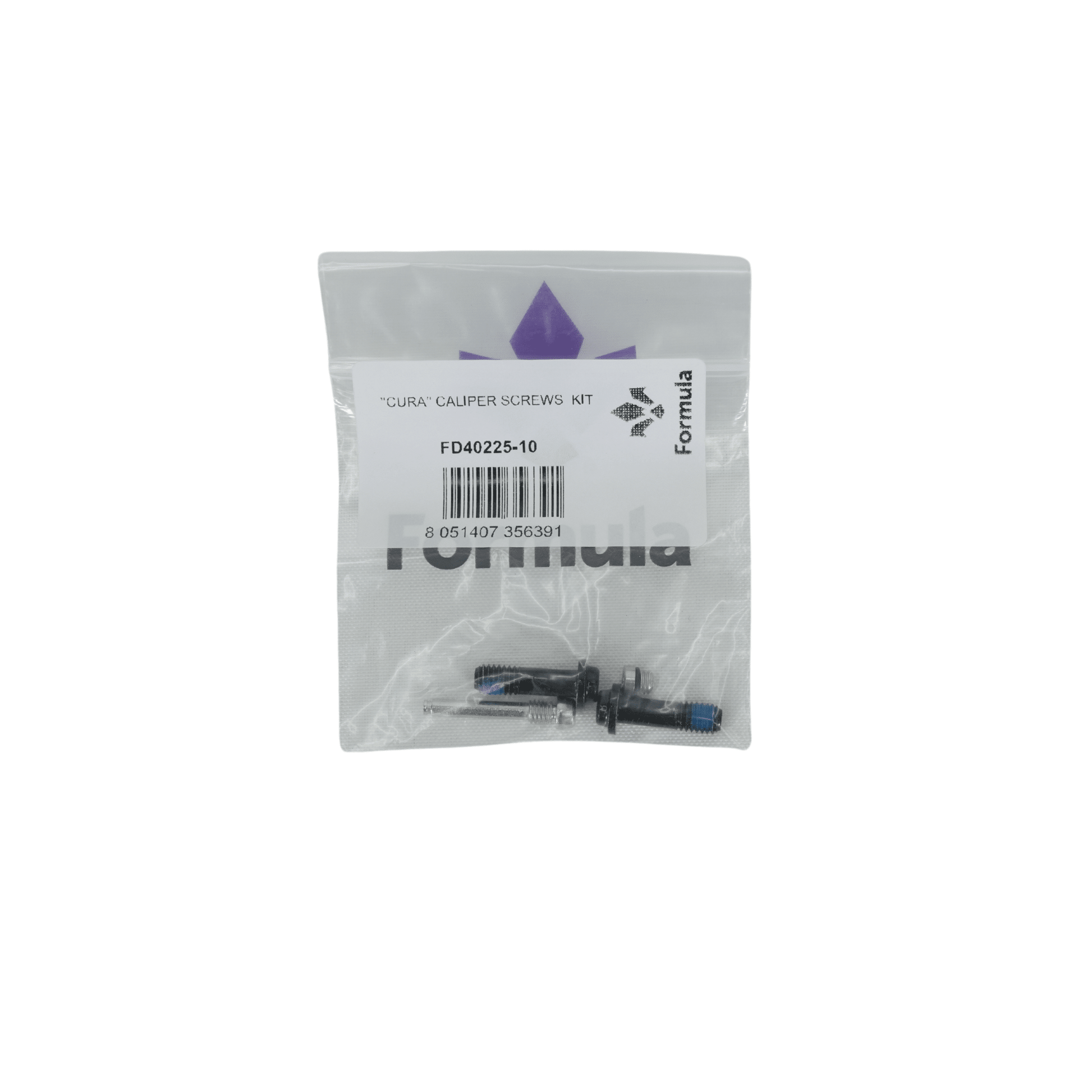 Formula Emoto Brake Caliper Screw Kit - BLACKOUT moto