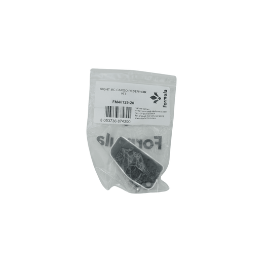 Formula Emoto Brake Right Cargo Reservoir Cover - BLACKOUT moto