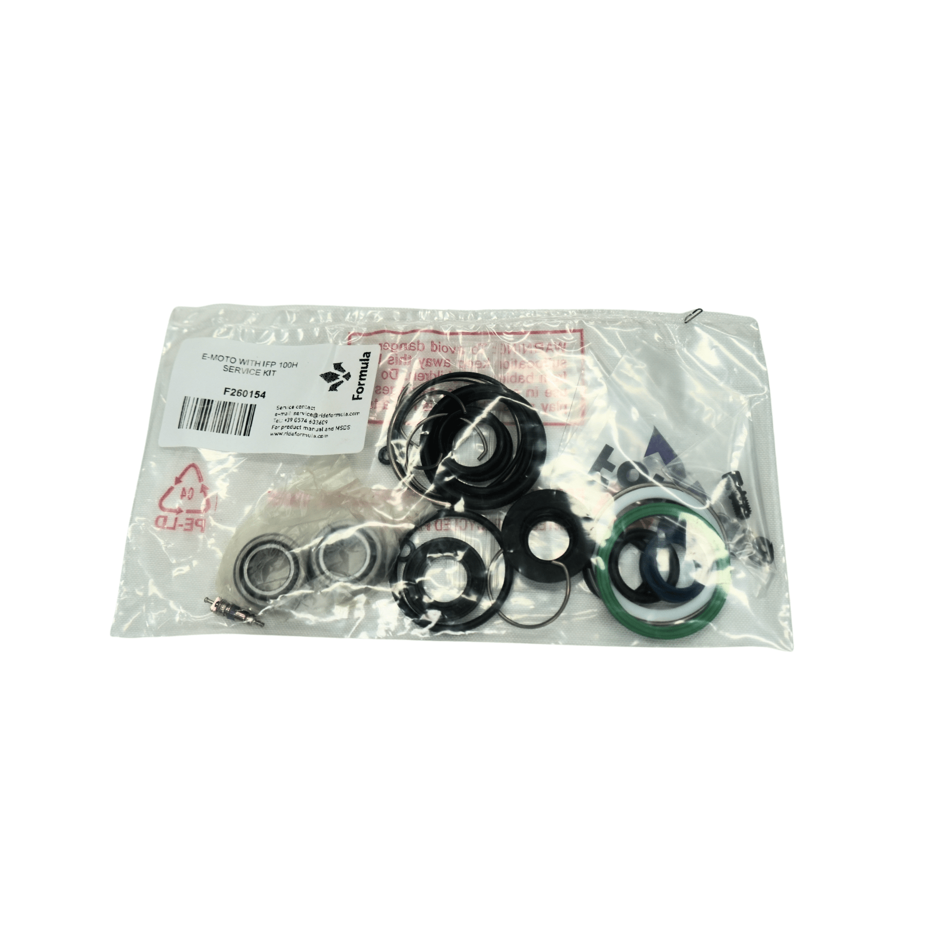 Formula IFP 100H Service Kit - BLACKOUT moto