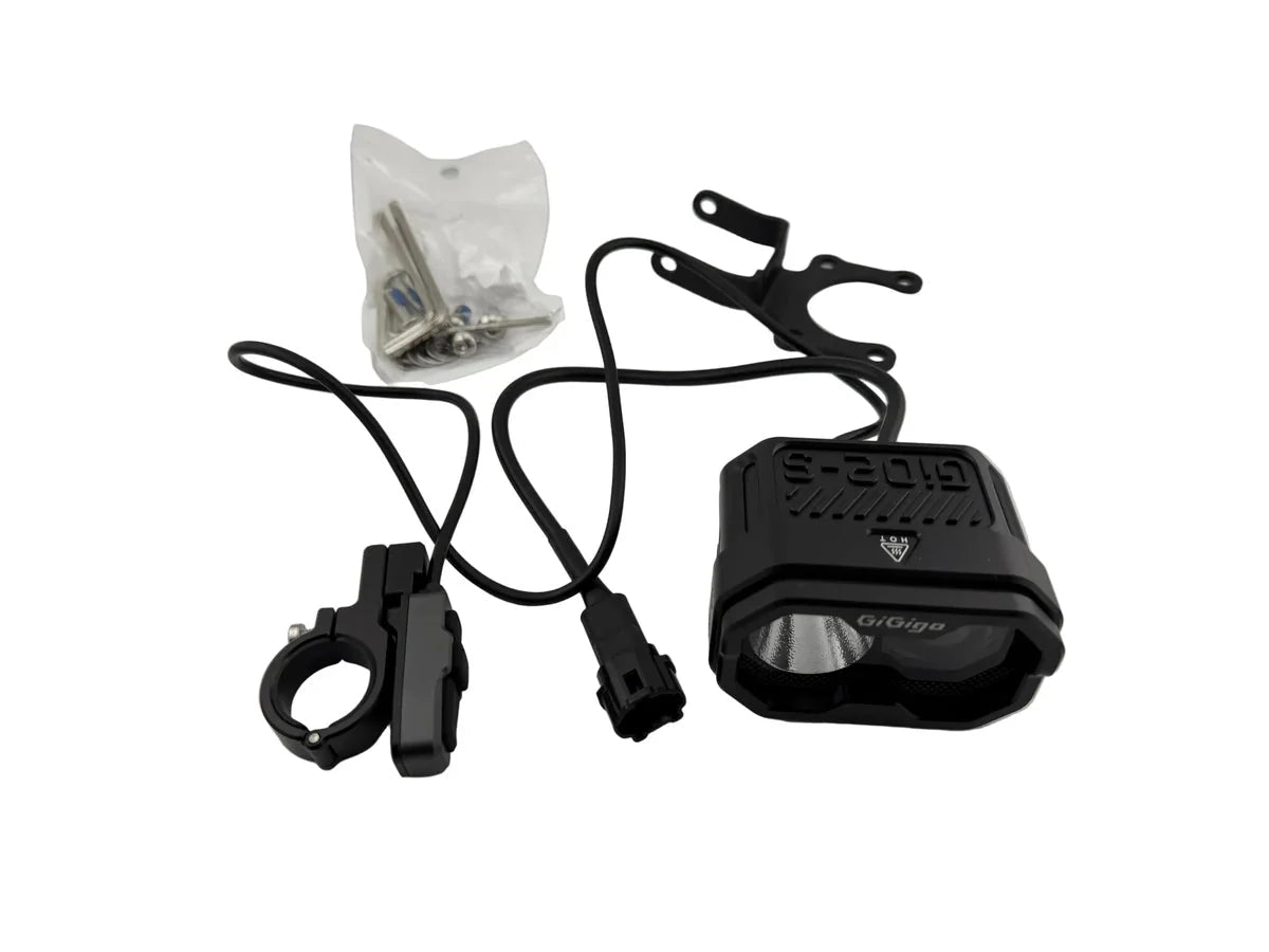 GiGigo Gi02-S Headlight - BLACKOUT moto