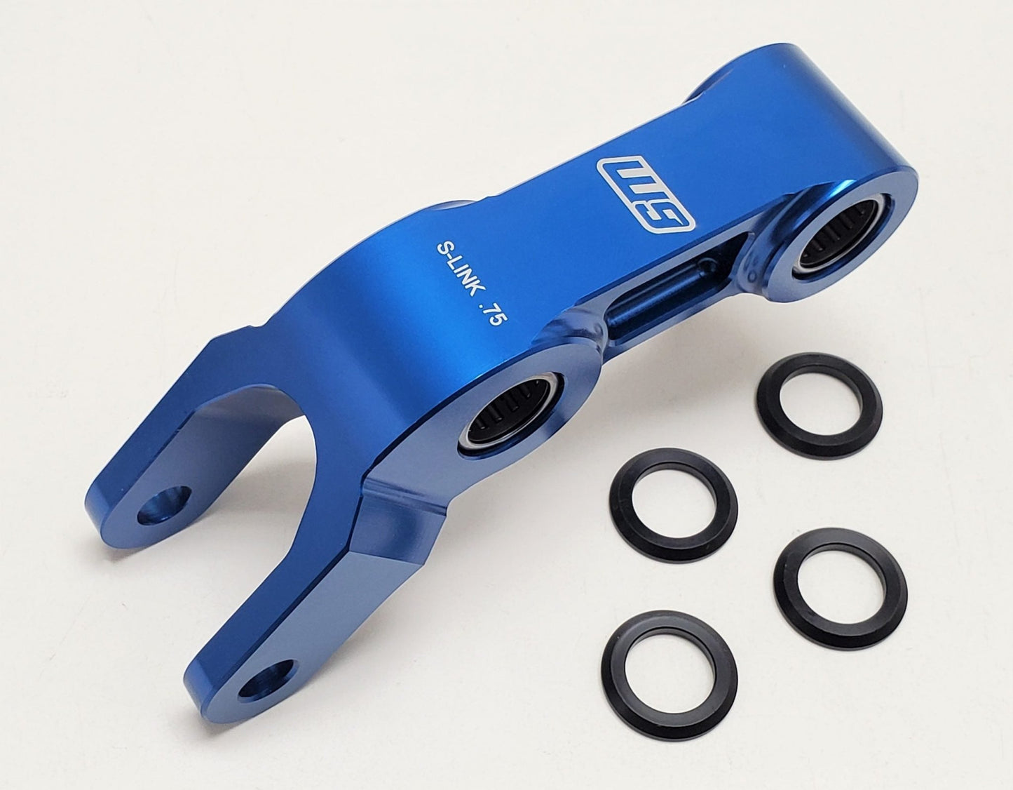 Light Bee Rear Suspension Linkage Riser - BLACKOUT moto