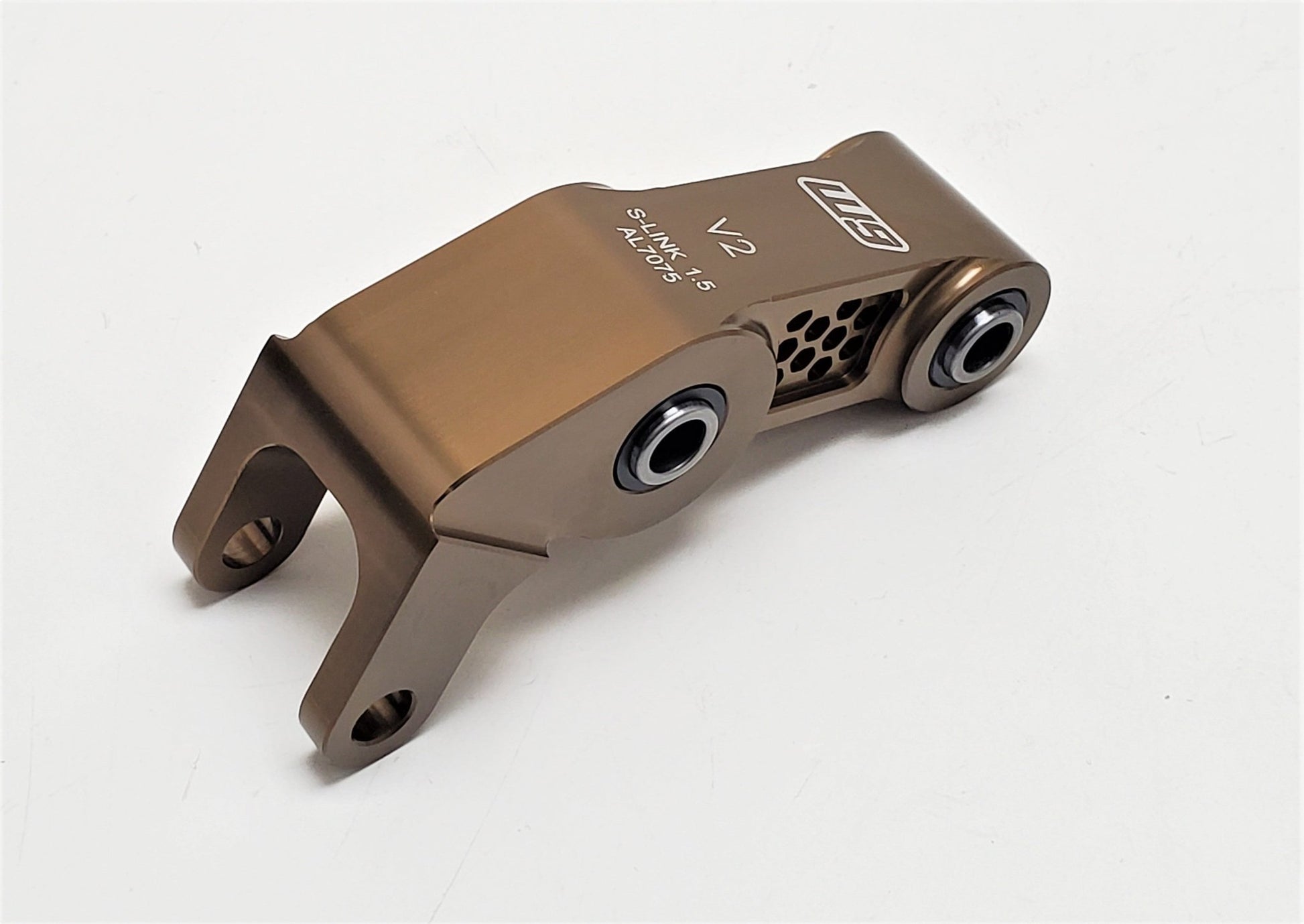 Light Bee Rear Suspension Linkage Riser - BLACKOUT moto