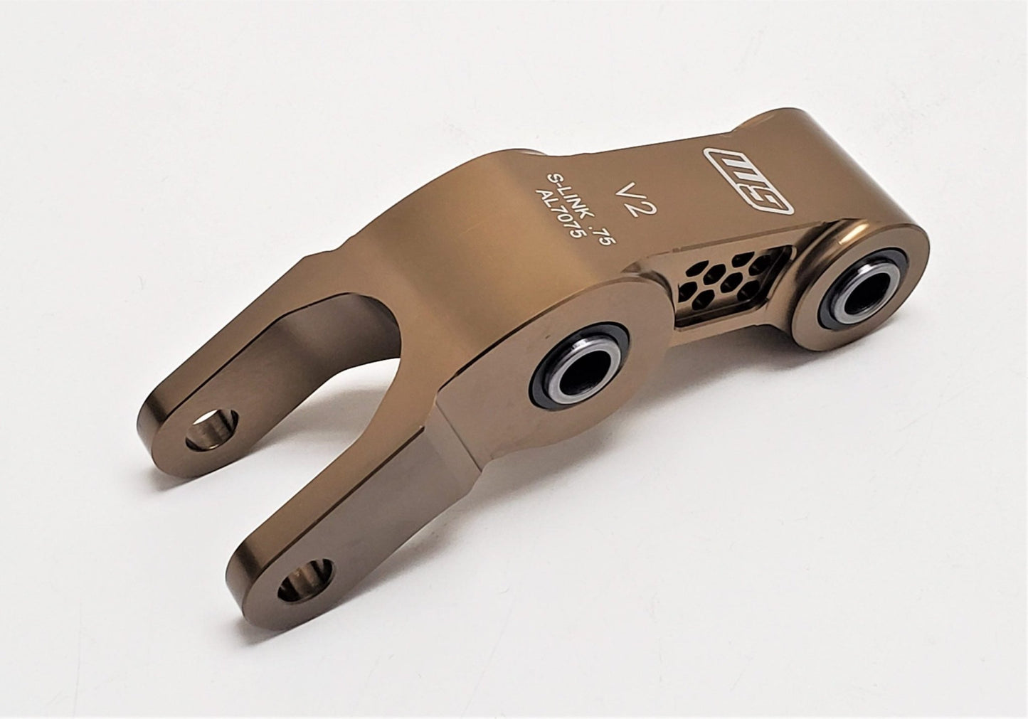 Light Bee Rear Suspension Linkage Riser - BLACKOUT moto
