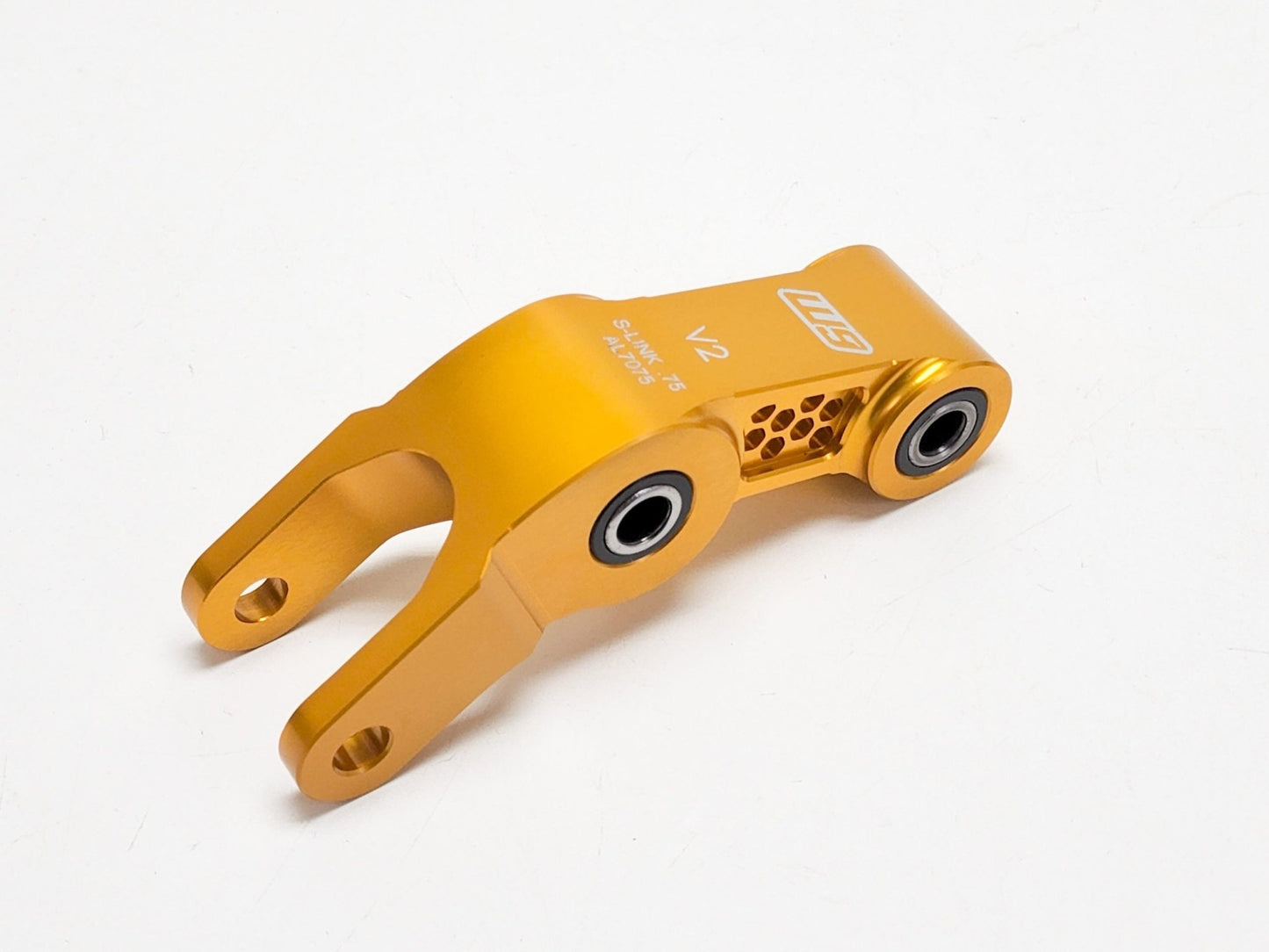 Light Bee Rear Suspension Linkage Riser - BLACKOUT moto