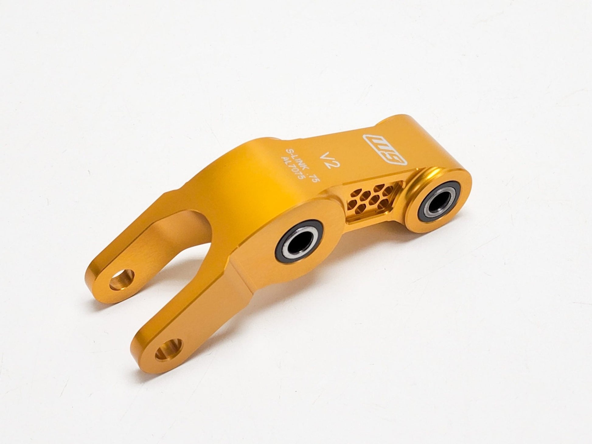 Light Bee Rear Suspension Linkage Riser - BLACKOUT moto