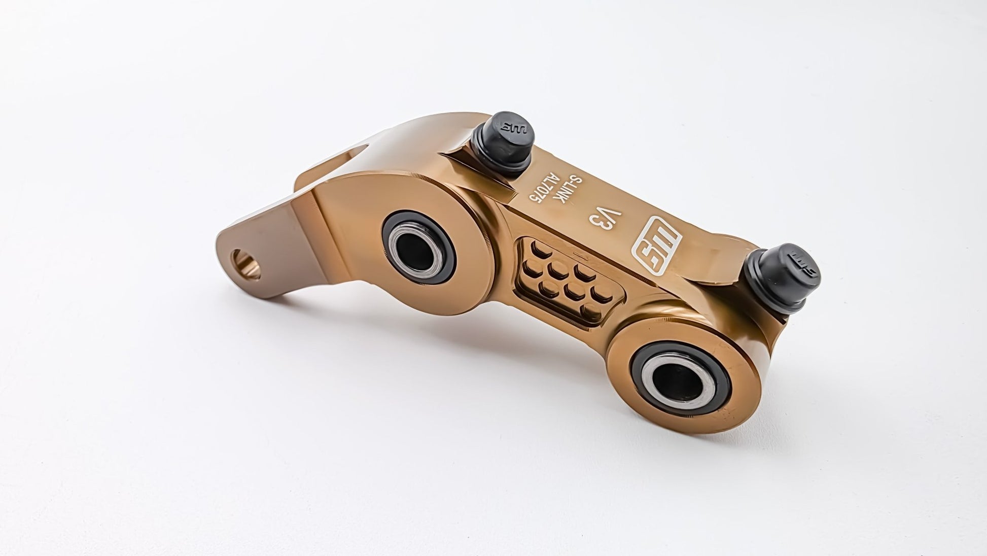 Light Bee Rear Suspension Linkage Riser - BLACKOUT moto