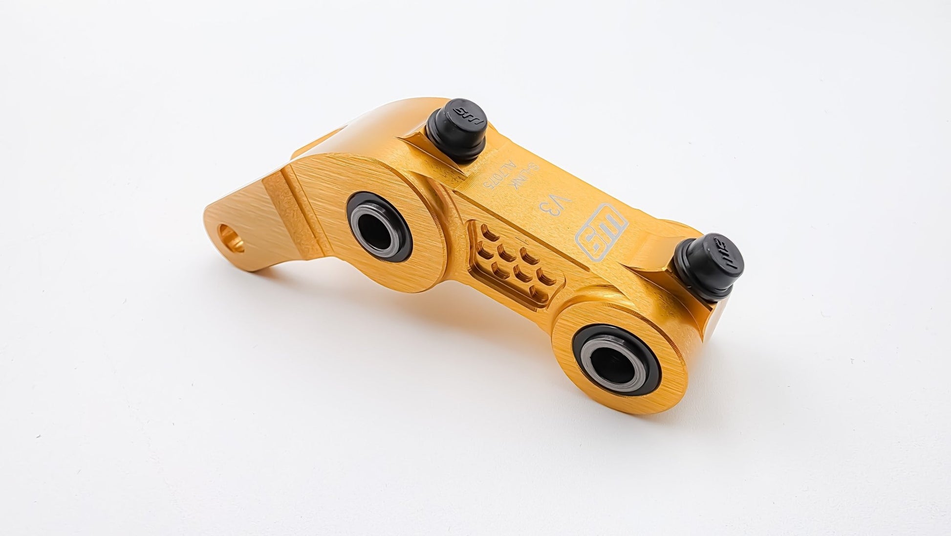 Light Bee Rear Suspension Linkage Riser - BLACKOUT moto
