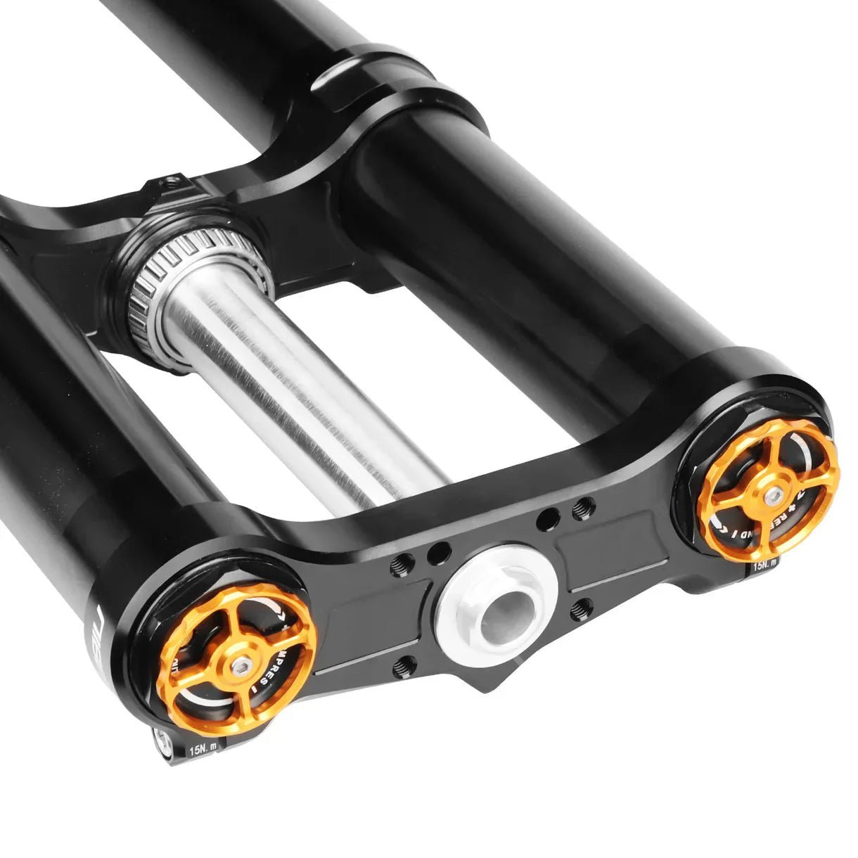 Nibbi 38mm Dual Spring Fork - BLACKOUT moto