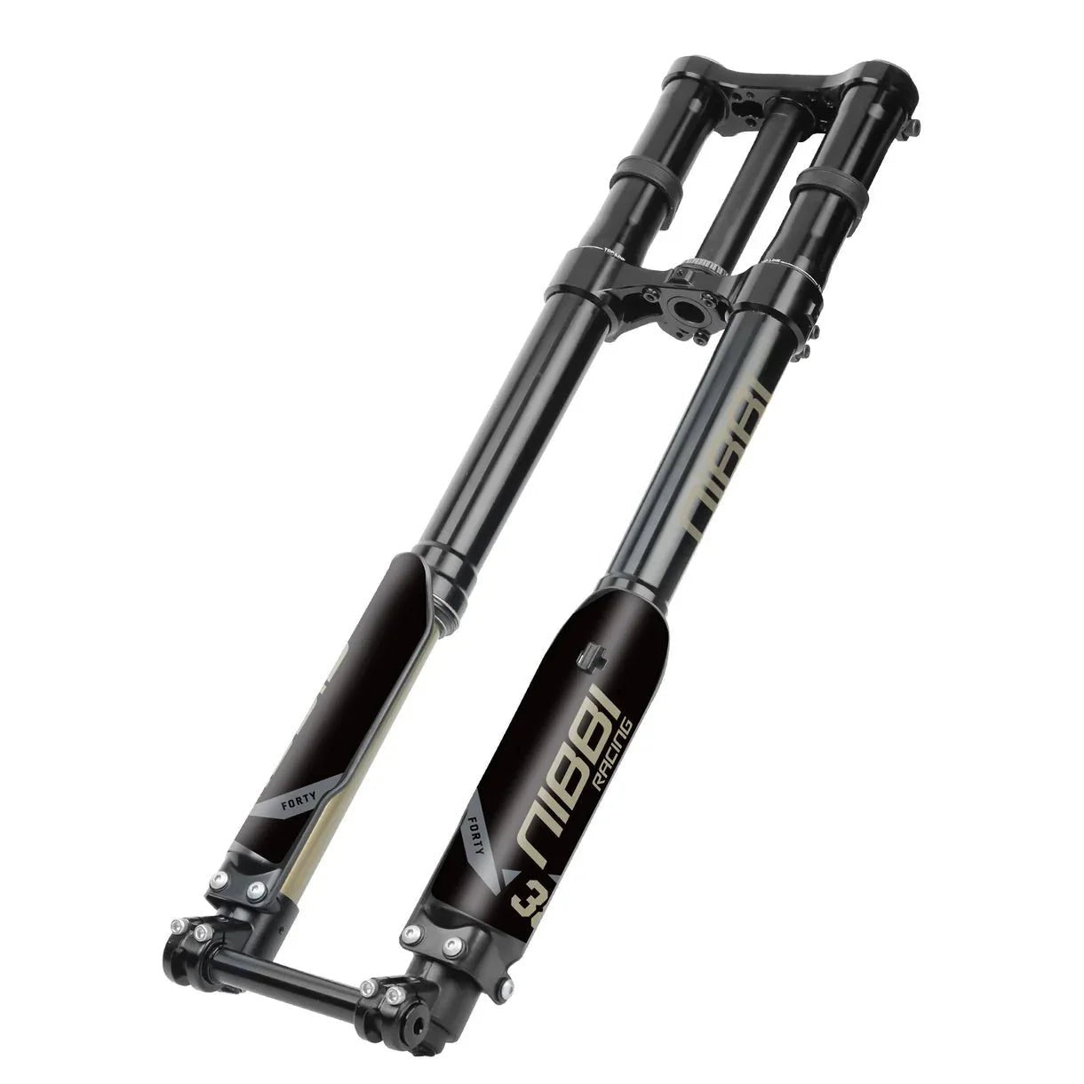 Nibbi 38mm Dual Spring Fork - BLACKOUT moto