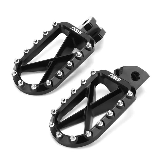Nibbi Foot Pegs (Right and Left) - BlackOut Moto