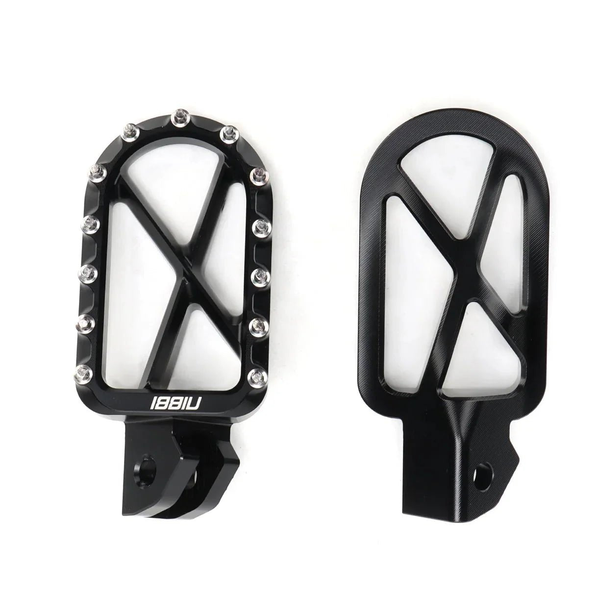 Nibbi Foot Pegs (Right and Left) - BlackOut Moto
