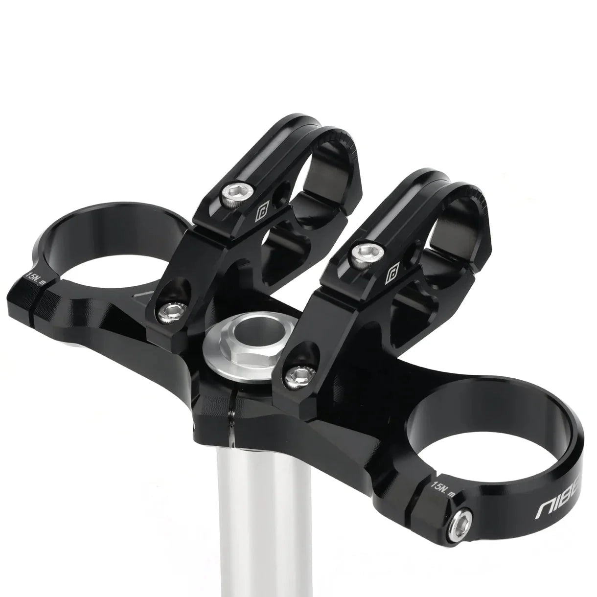 Nibbi Handlebar Stem - BlackOut Moto