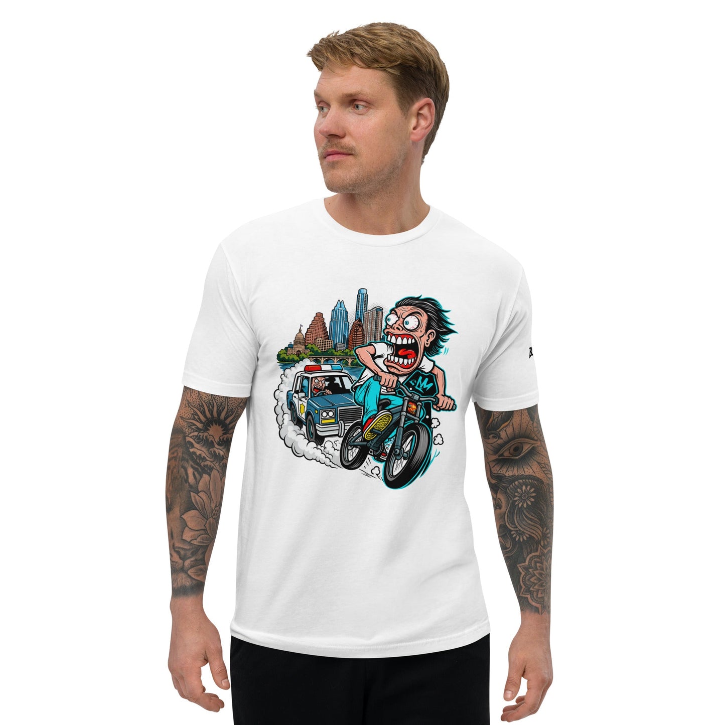 Nope - MotoBros - White - BlackOut Moto