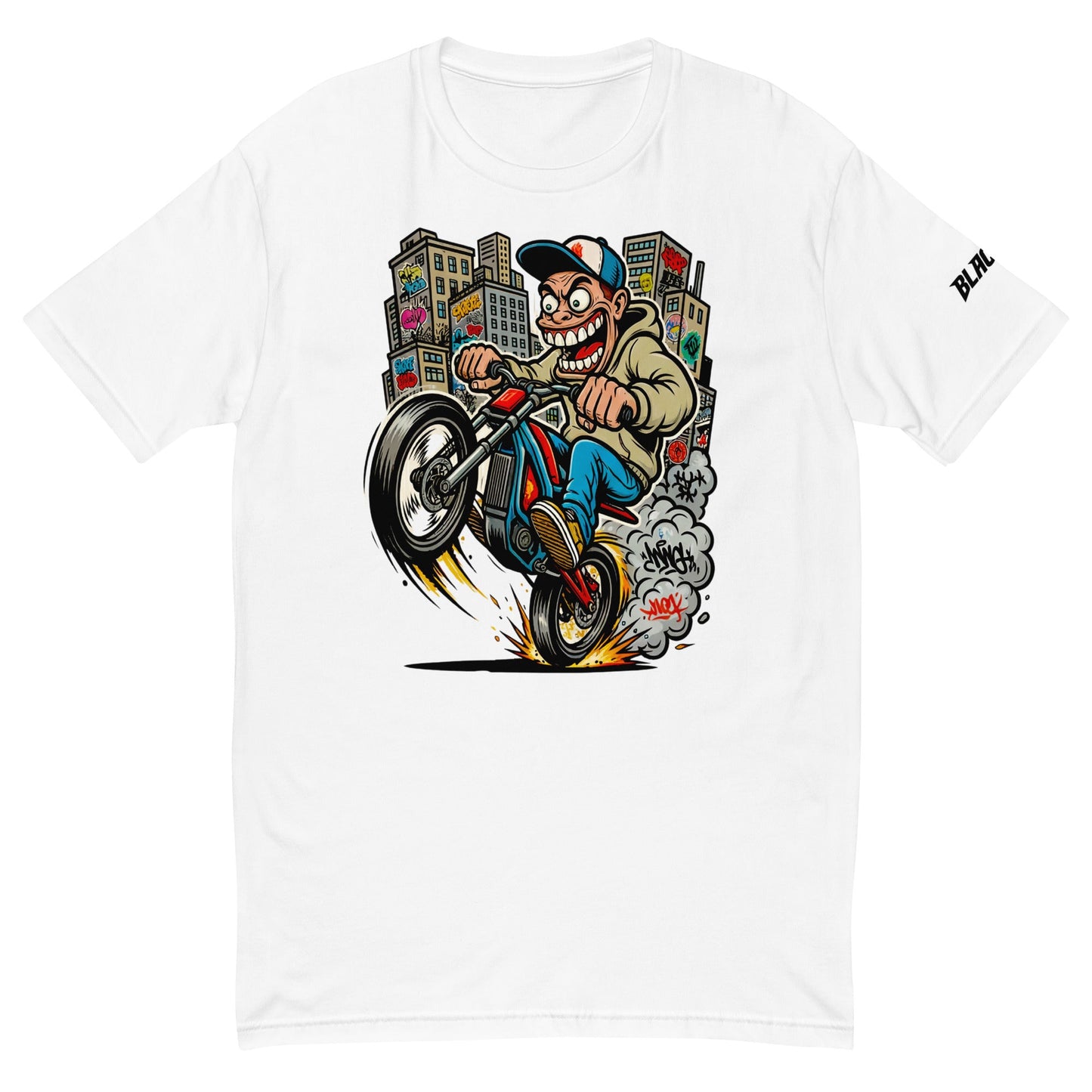 Rabid - MotoBros - White - BlackOut Moto