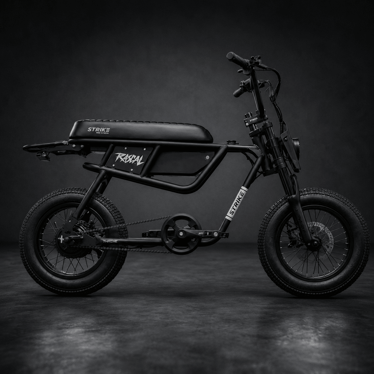 Rascal BLACK 48v / 500w - BlackOut Moto