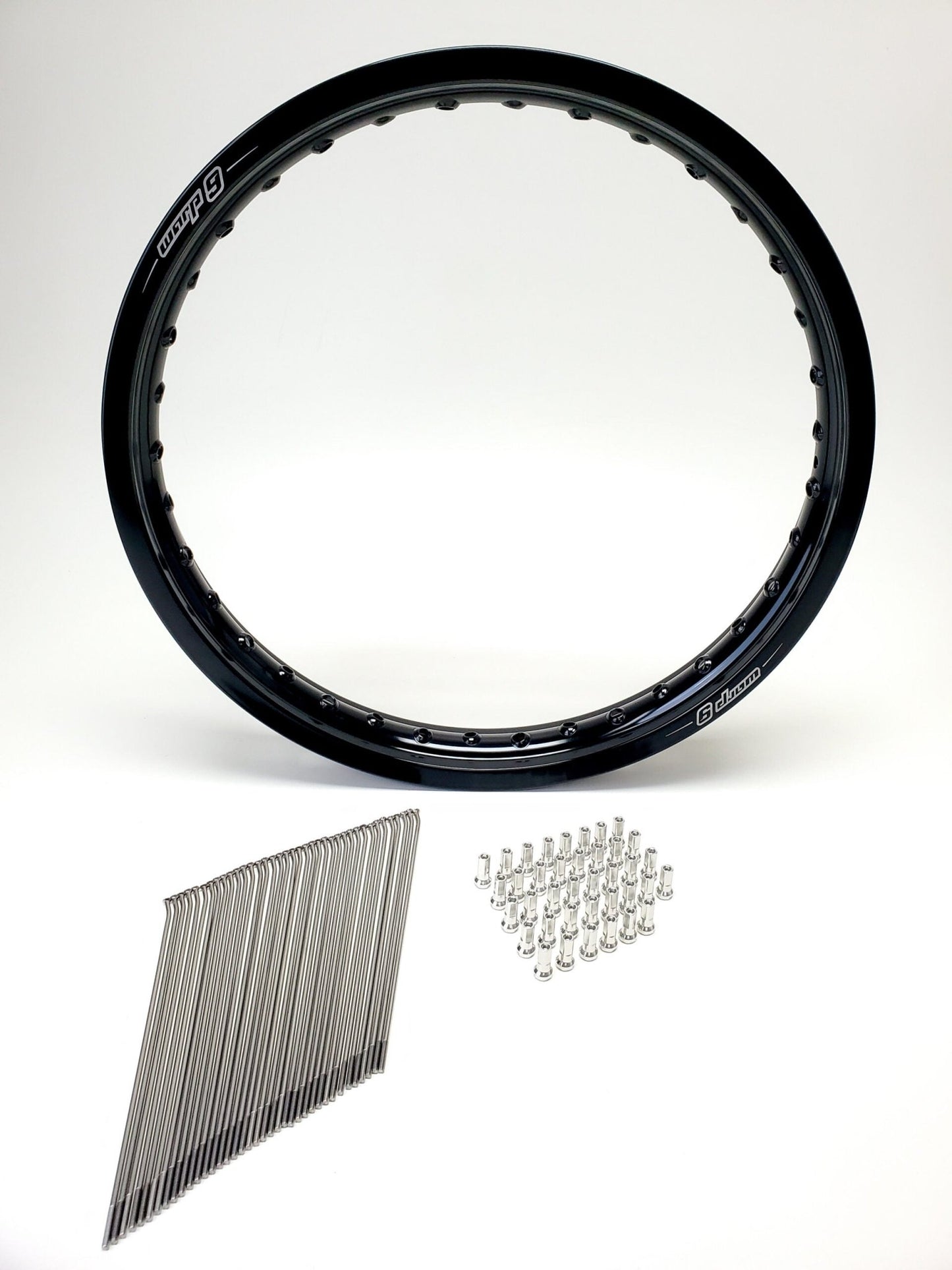 Rear Spoke And Rim Kit - BlackOut Moto