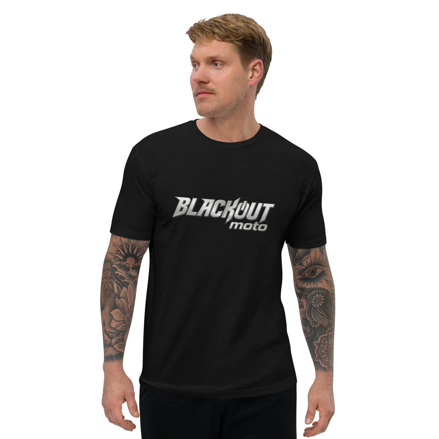 Riding Tee - BLACKOUT moto - Black - BlackOut Moto