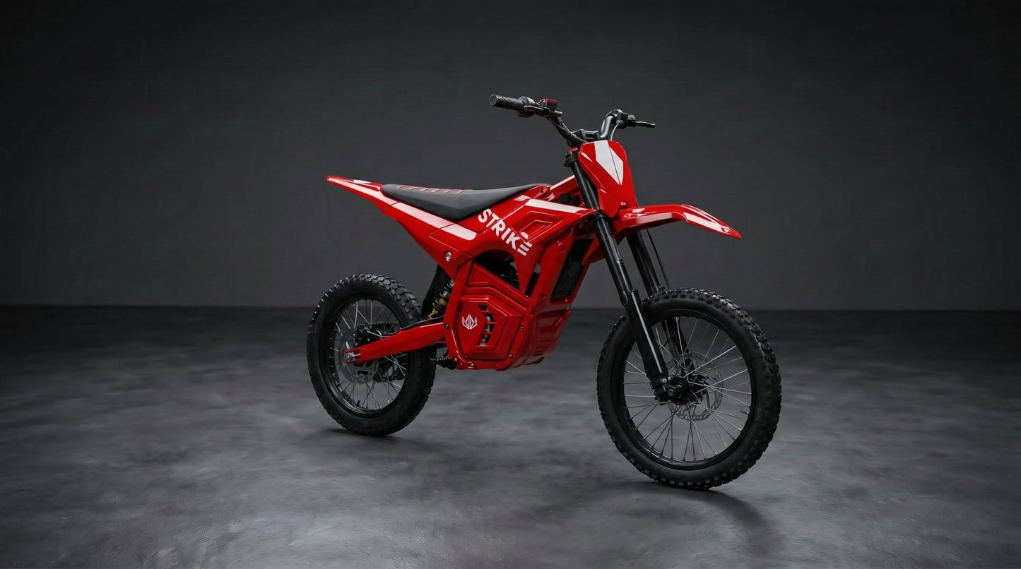 Shadow 48V / 3kw - Red - BlackOut Moto