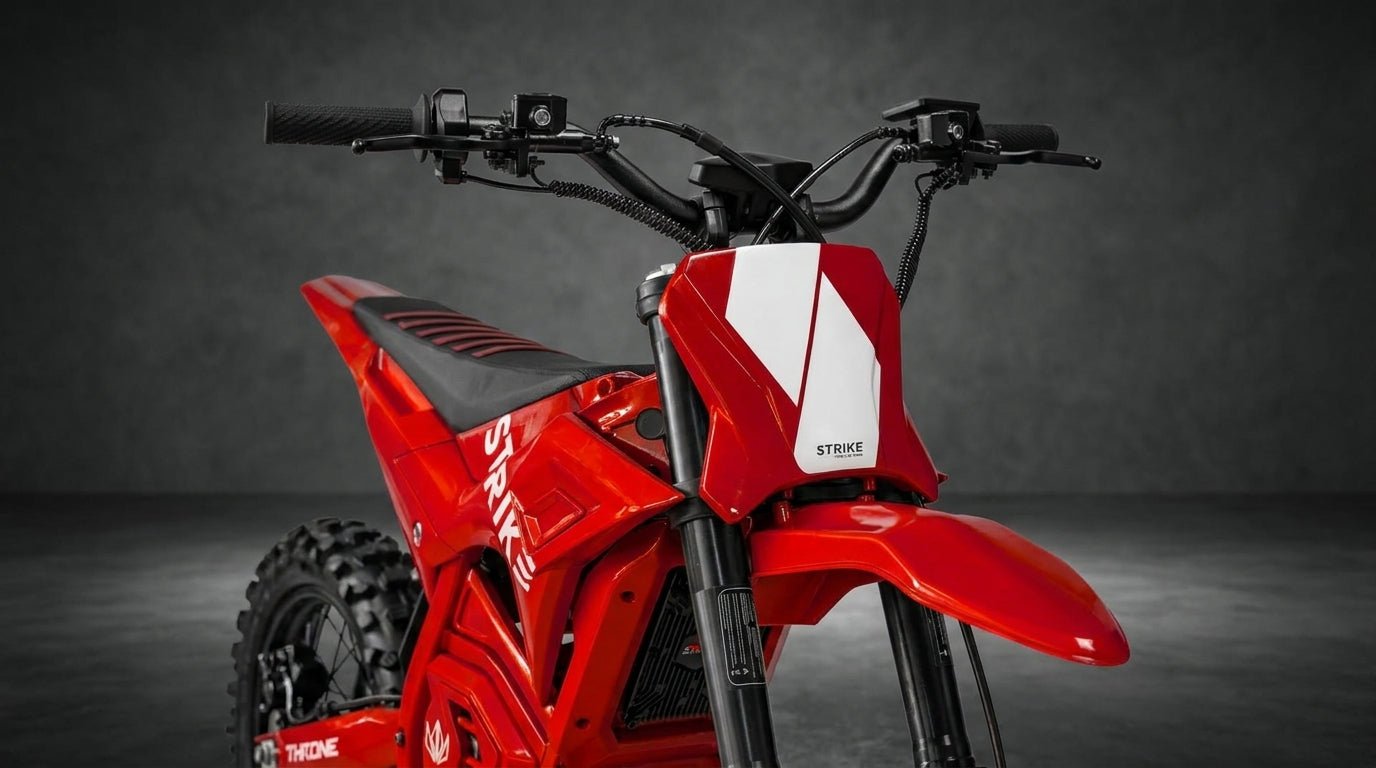Shadow 48V / 3kw - Red - BlackOut Moto