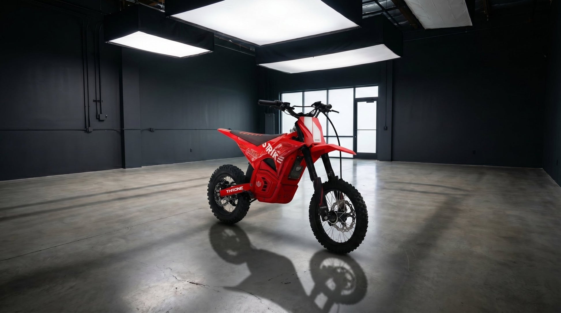 Shadow 48V / 3kw - Red - BlackOut Moto