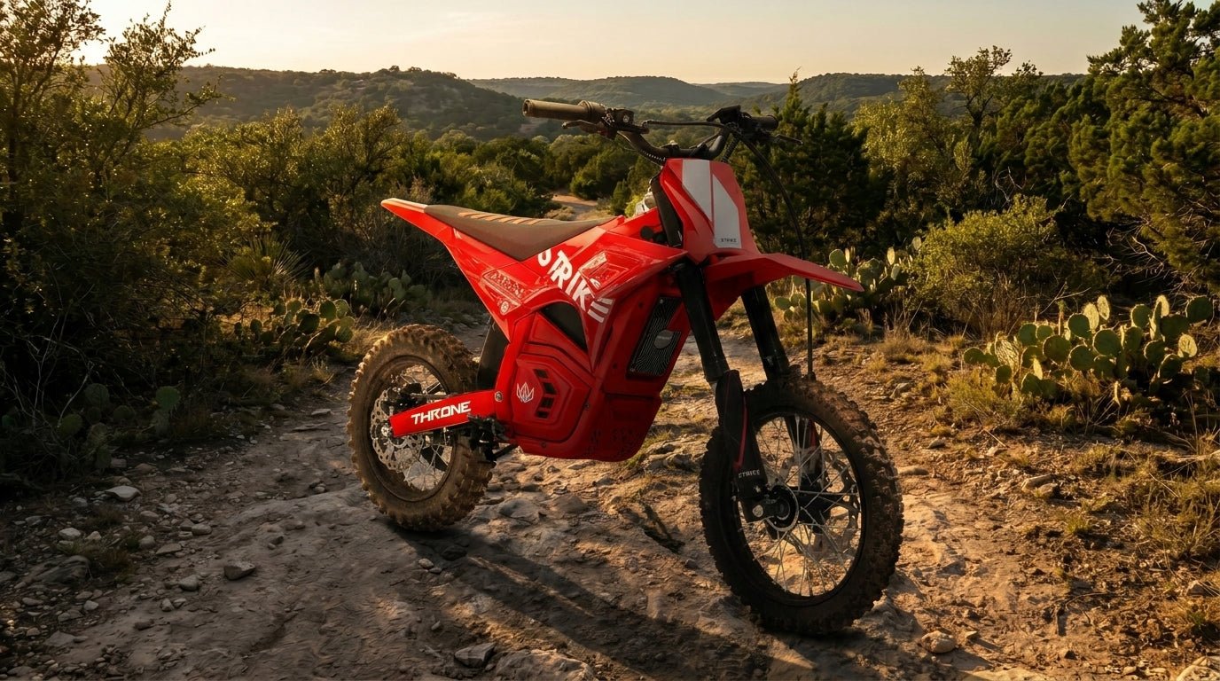 Shadow 48V / 3kw - Red - BlackOut Moto