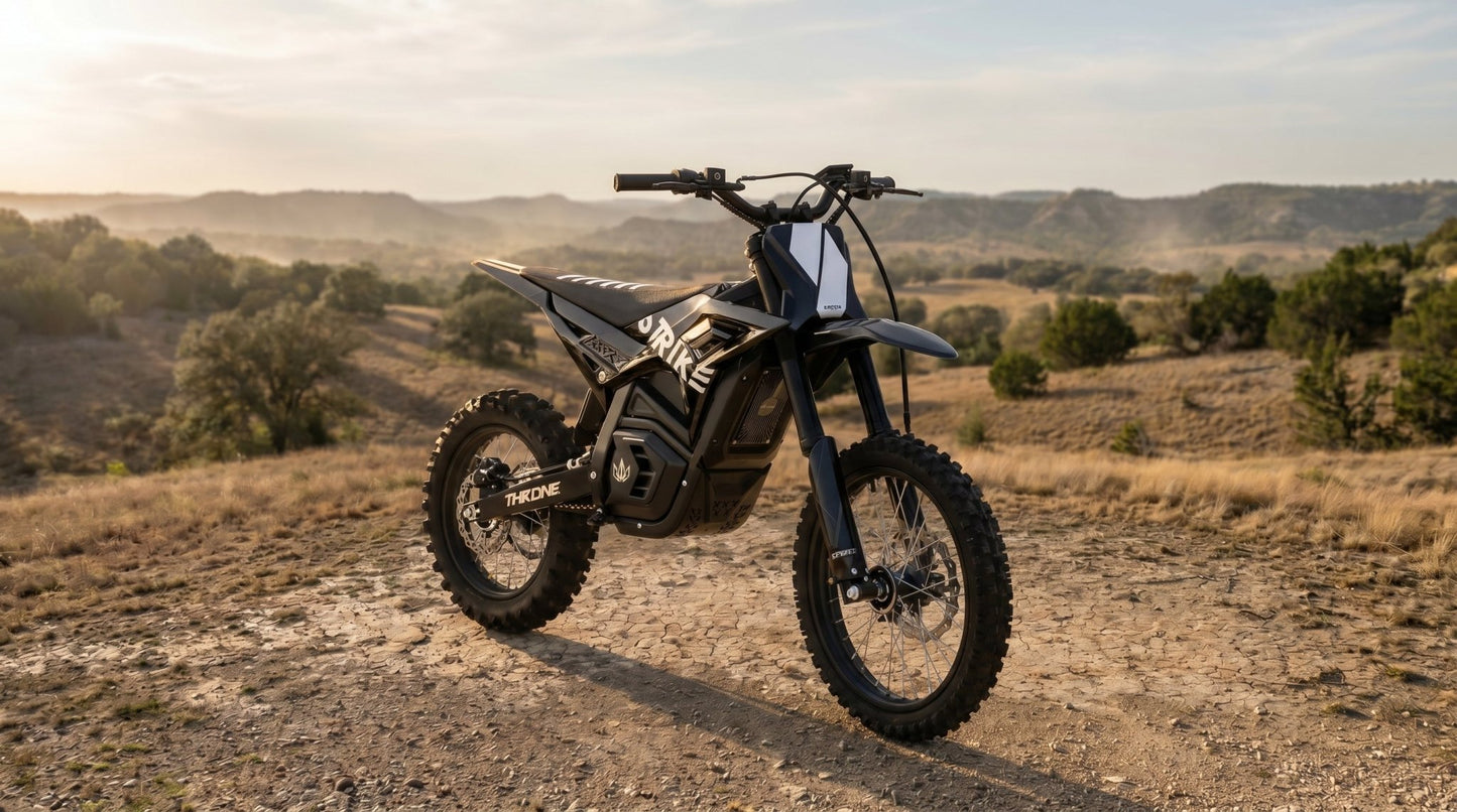 Shadow 60V / 5kw - Black - BlackOut Moto