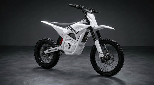 Shadow 60V / 5kw - White - BlackOut Moto