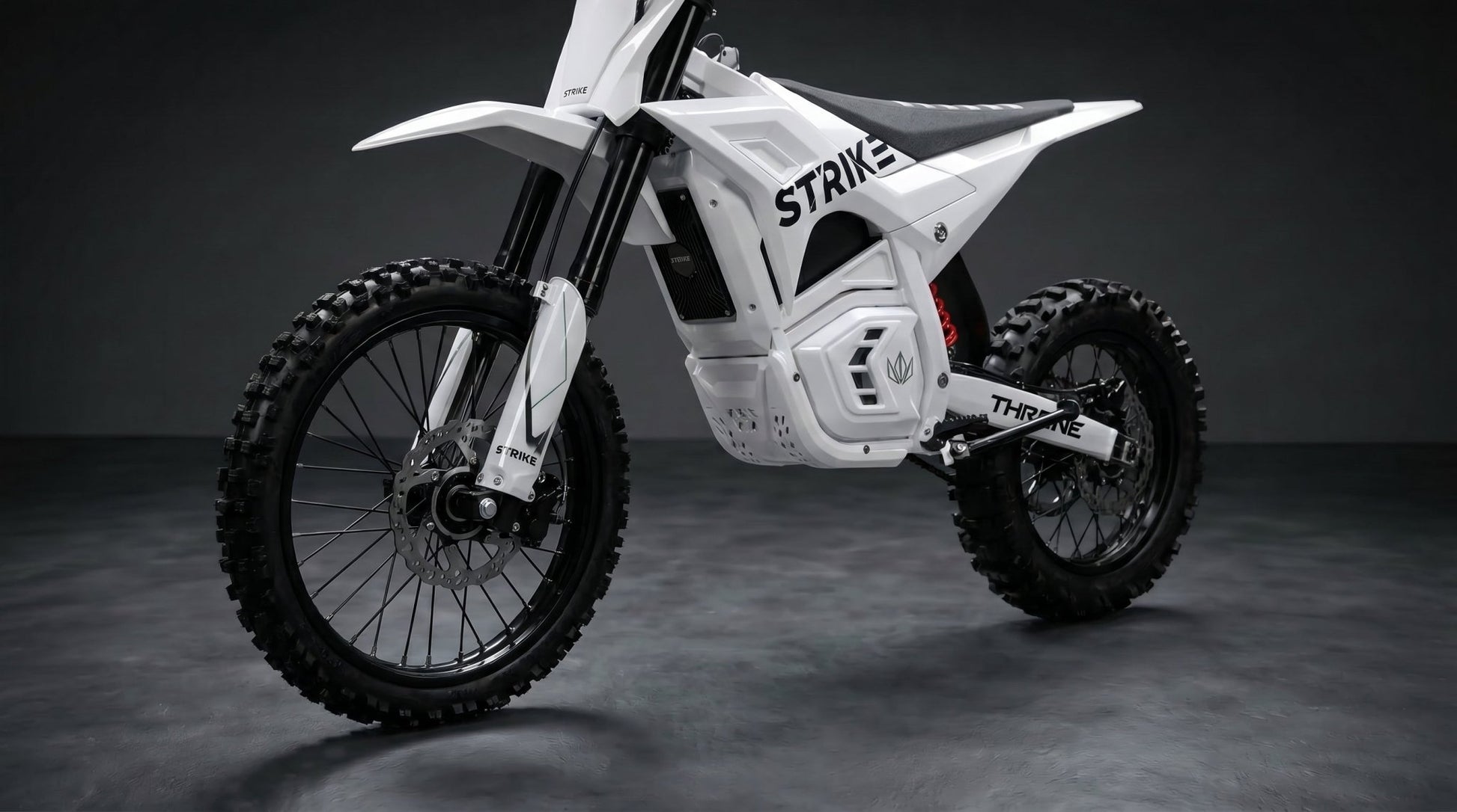 Shadow 60V / 5kw - White - BlackOut Moto