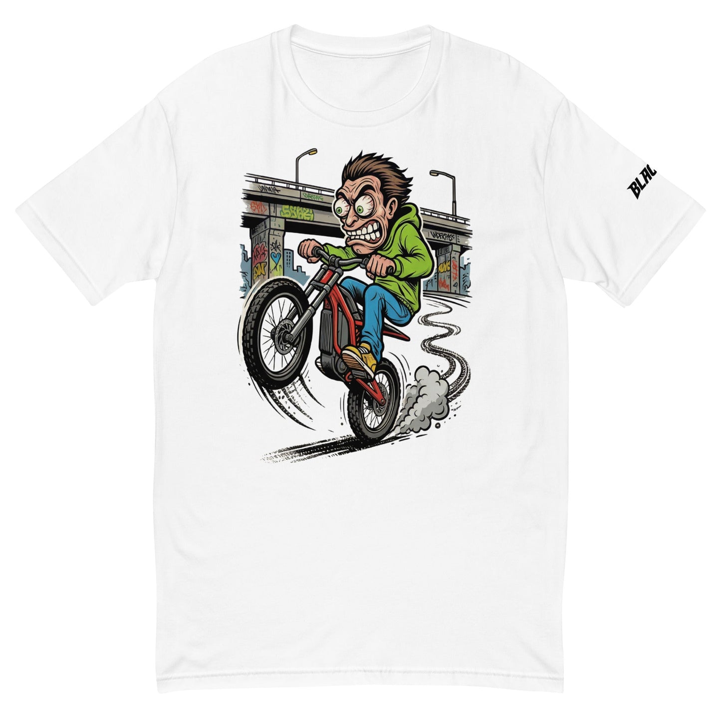 Sketched - MotoBros - White - BlackOut Moto