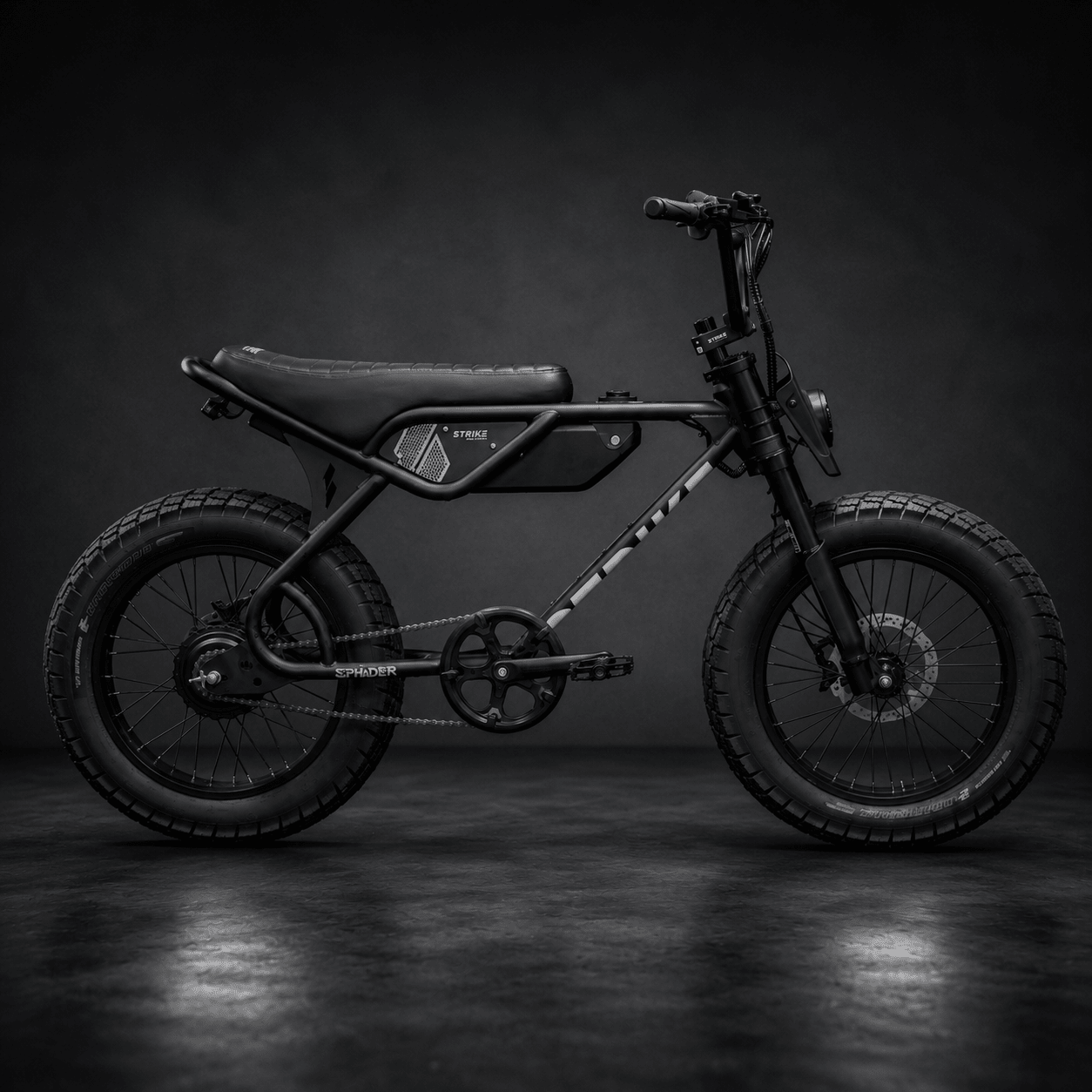 Spyder 750 - BLACK 48v / 750w - BlackOut Moto
