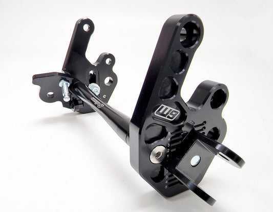 Sur - ron LBX & 79Bike Adjustable Foot Peg mount - BlackOut Moto