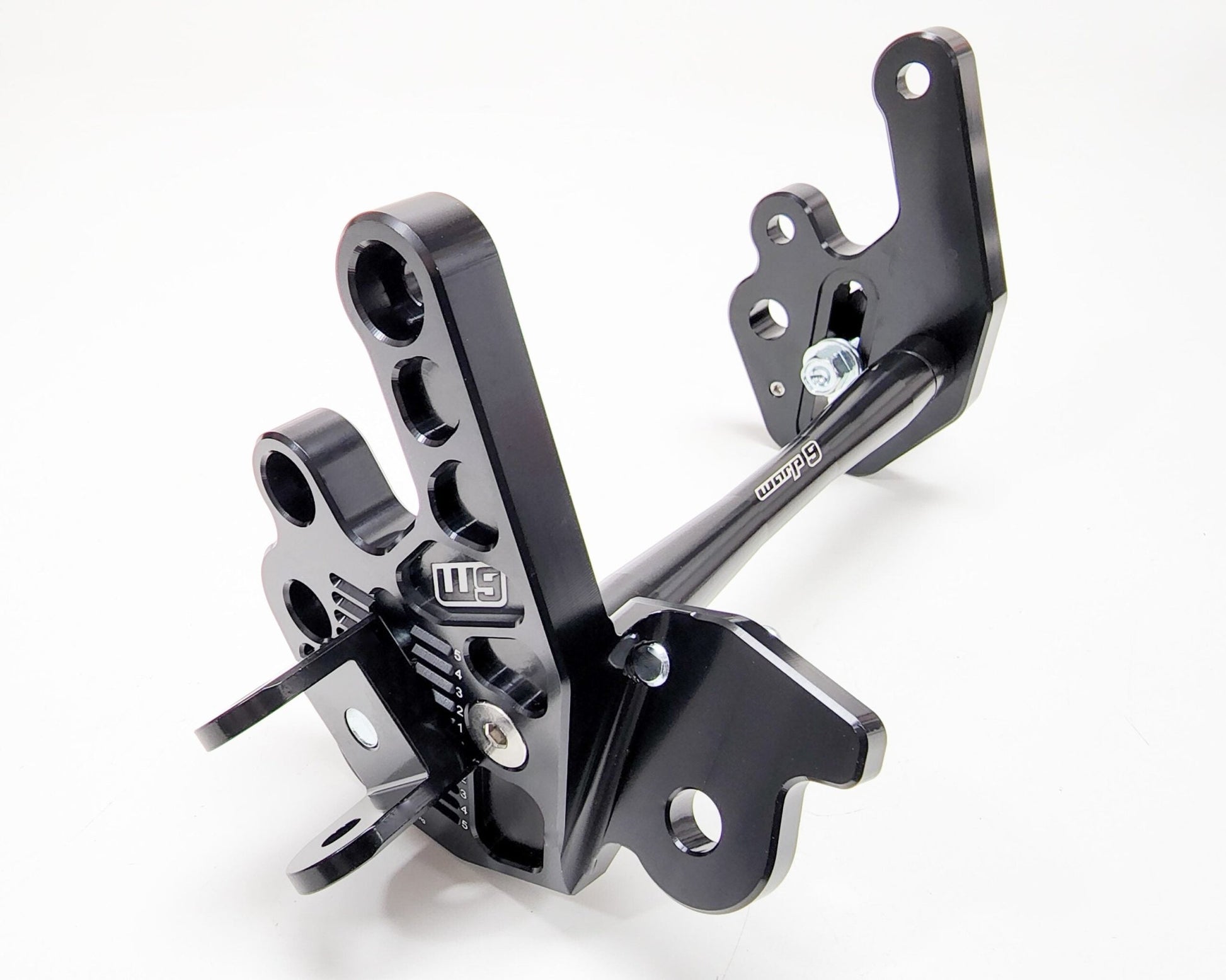 Sur - ron LBX & 79Bike Adjustable Foot Peg mount - BlackOut Moto